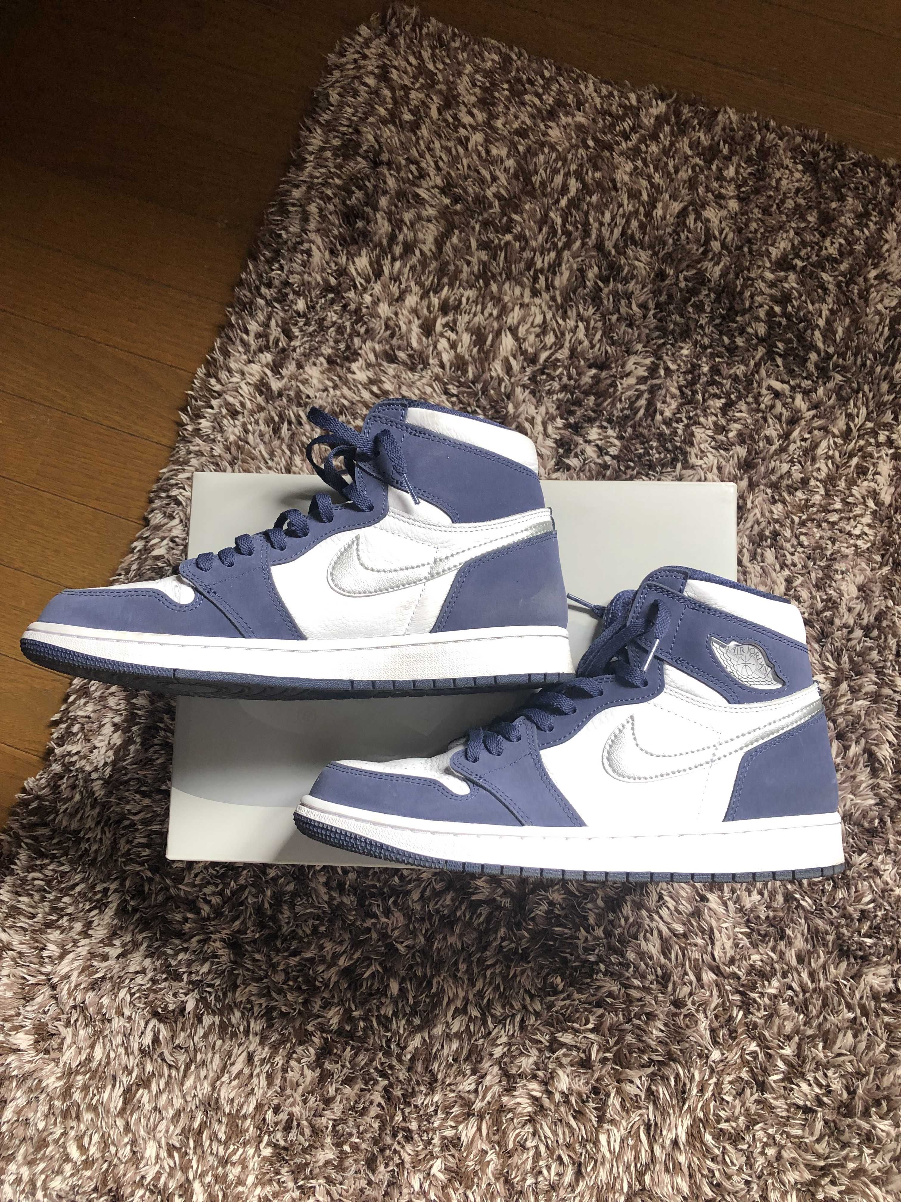 Nike Air Jordan 1 High OG CO.JP "White/Midnight Navy" (2020)(ブリーフケースなし)