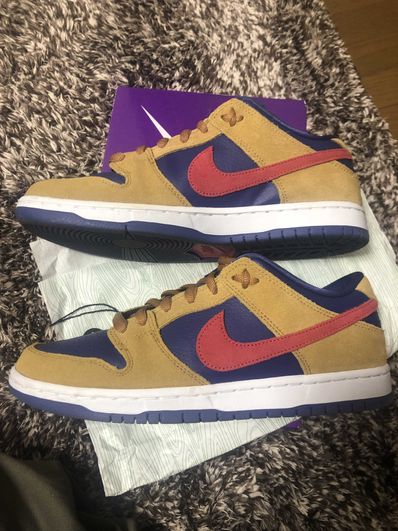Nike SB Dunk Low Pro "Wheat and Purple"