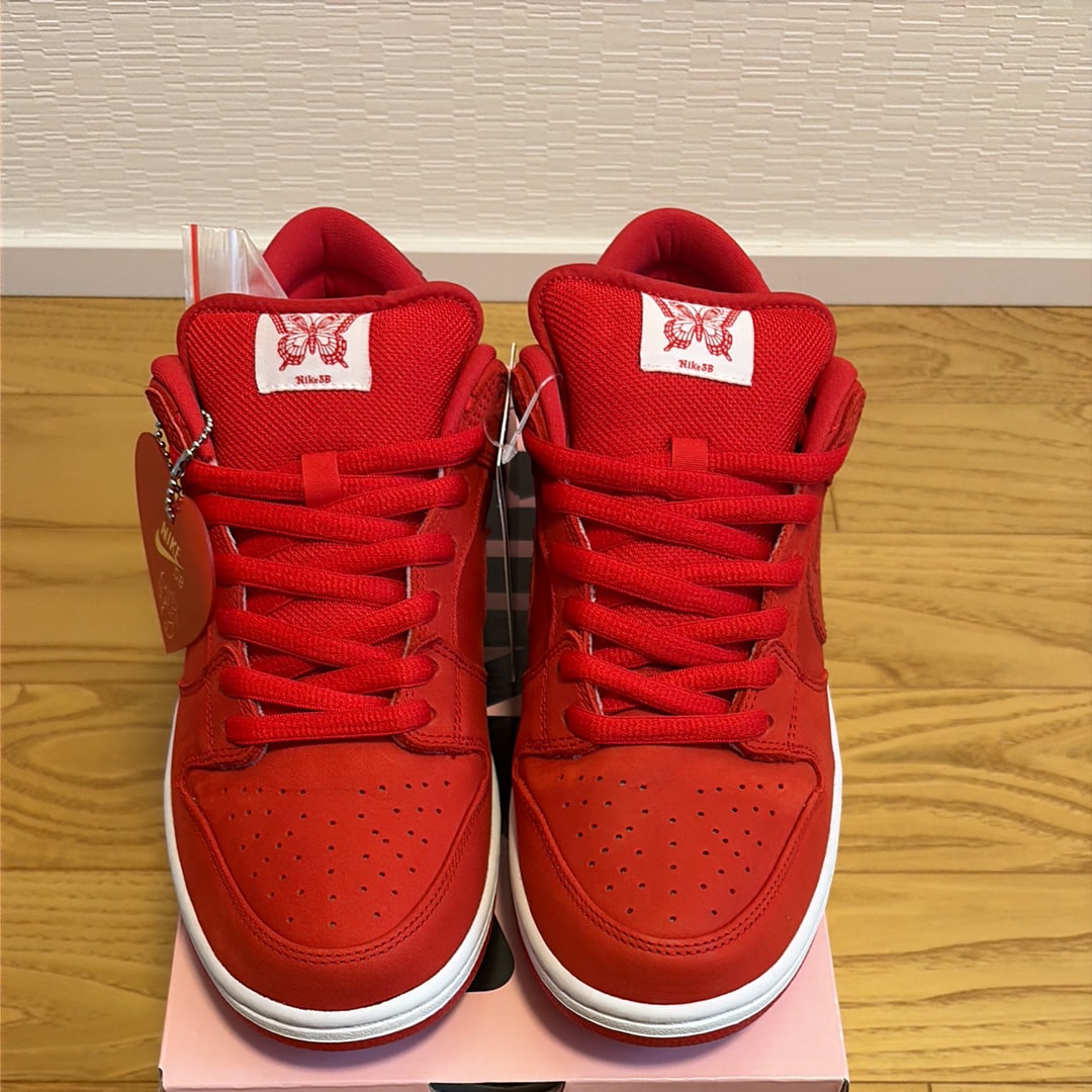 Girls Don't Cry × Nike SB Dunk Low Pro QS "Red" / VERDY