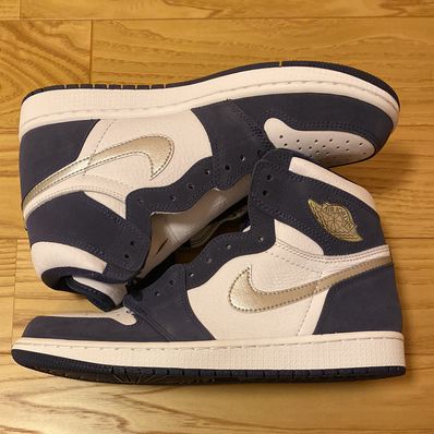 Nike Air Jordan 1 High OG CO.JP "White/Midnight Navy" (2020)(ブリーフケースなし)