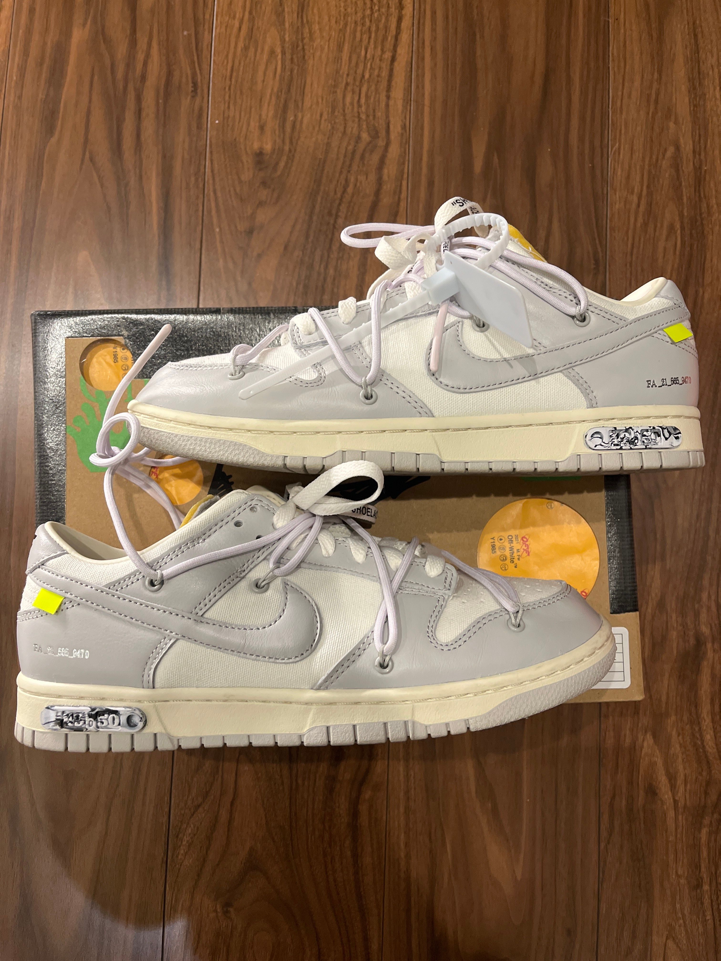 Off-White × Nike Dunk Low 1 of 50 "Lot.49"