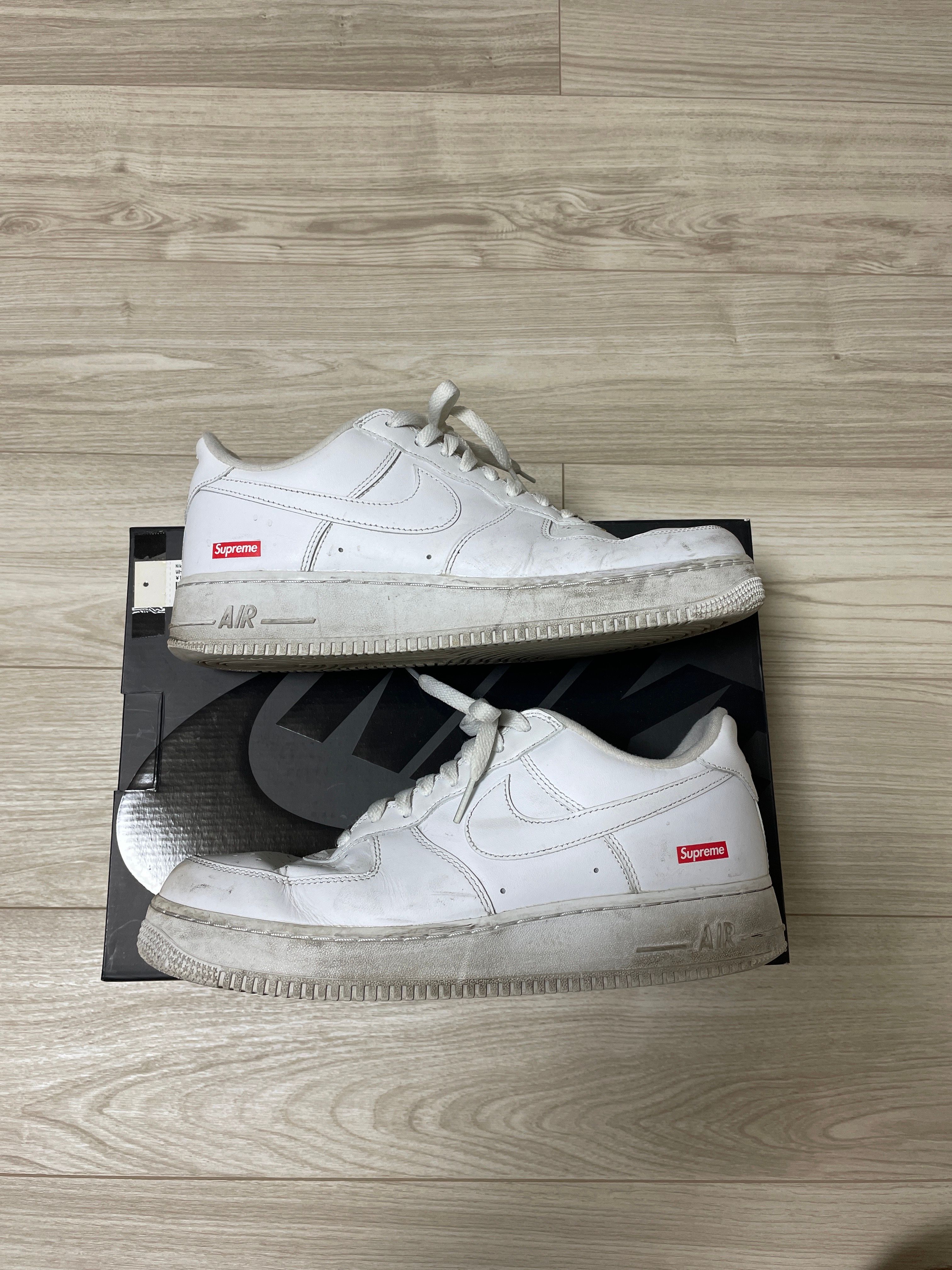 Supreme × Nike Air Force 1 Low "White"