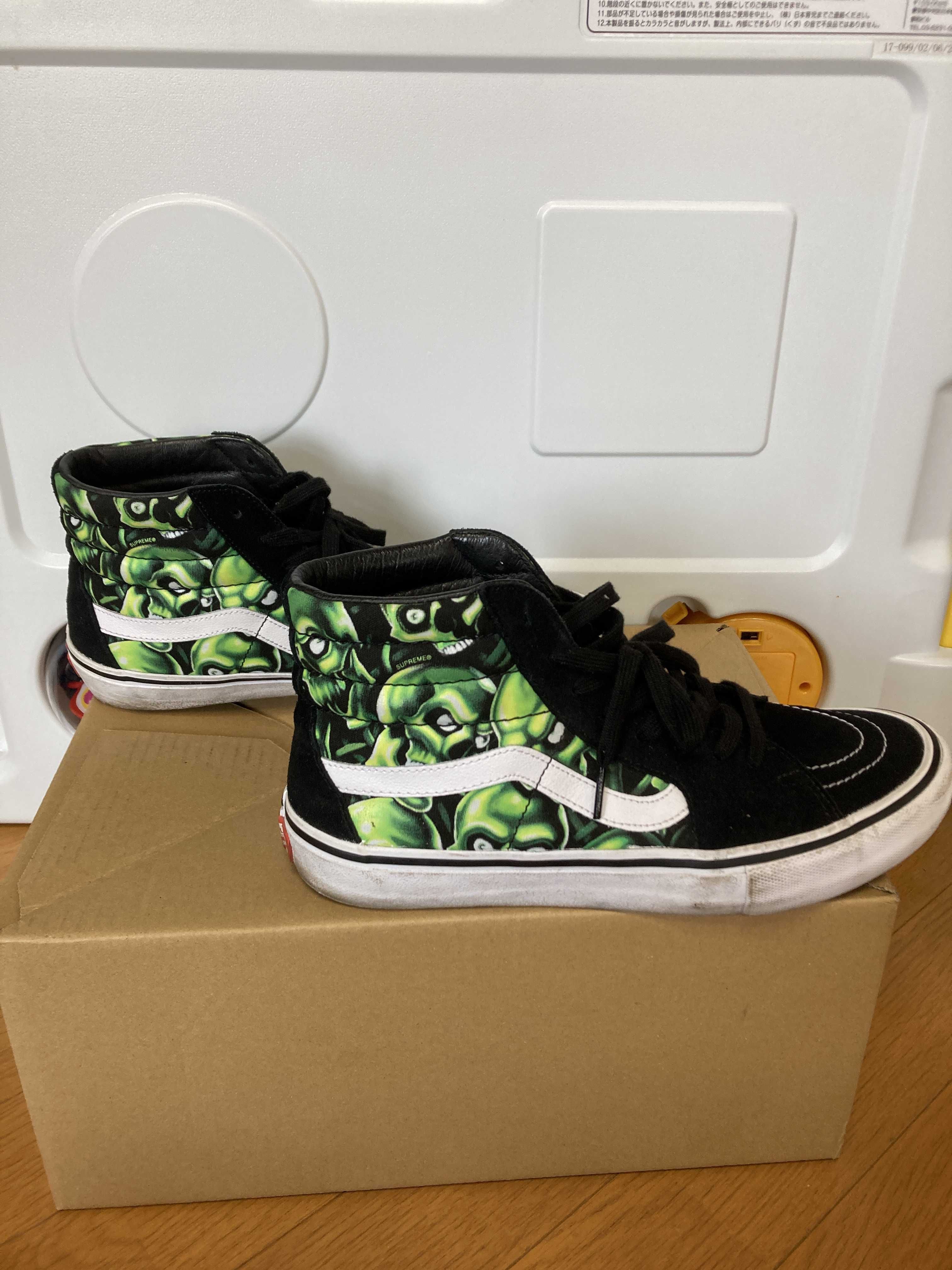 Vans Sk8-Hi Supreme Skull Pike "Green"
