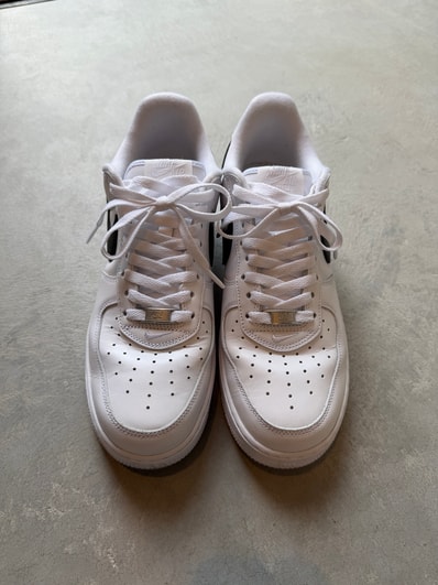 Supreme × Nike Air Force 1 Low "White/Black"
