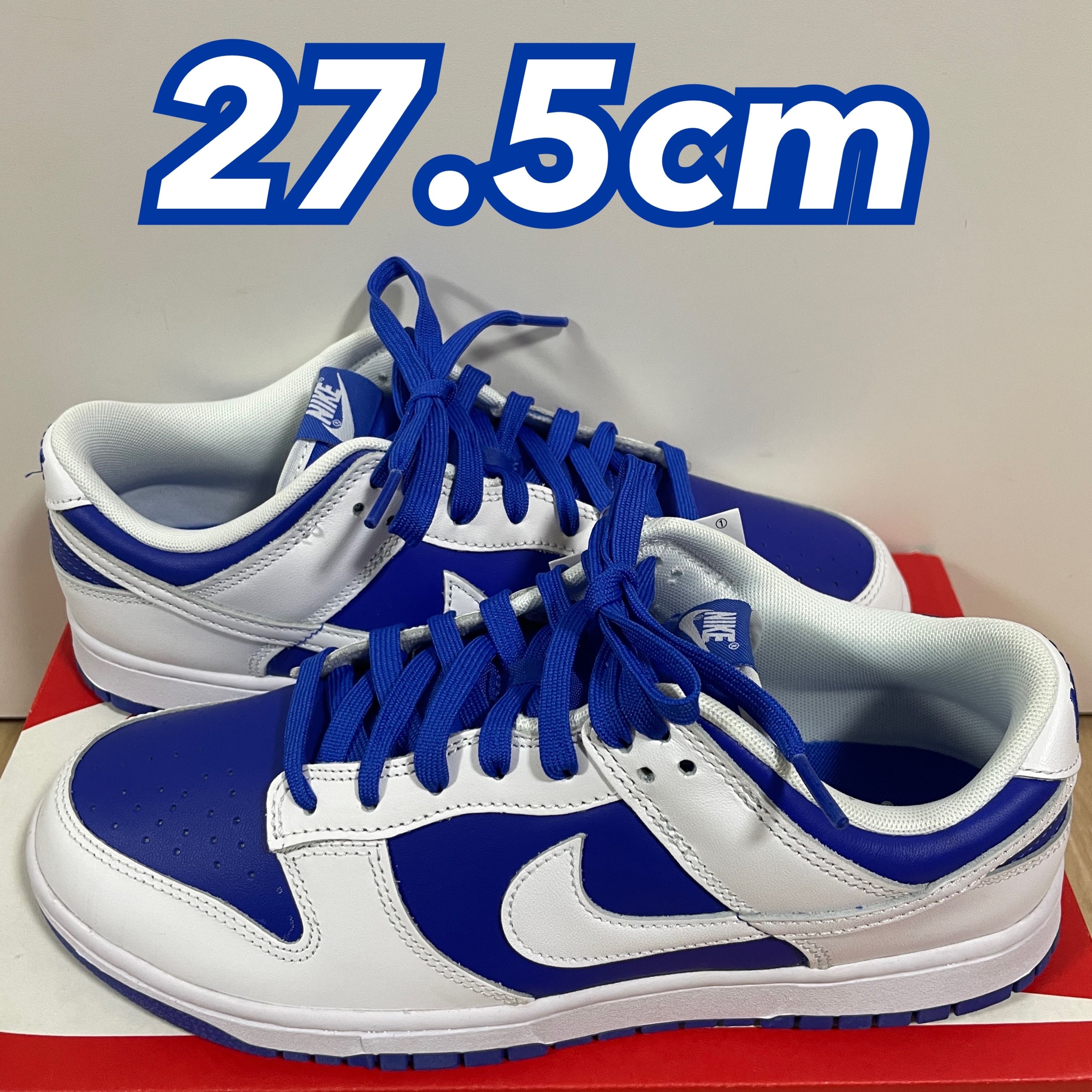 Nike Dunk Low Retro "Racer Blue and White"