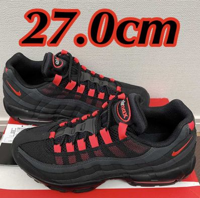 Nike Air Max 95 "Black Laser Crimson"