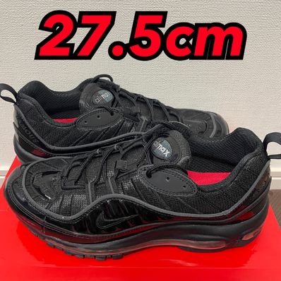 Supreme × Nike Air Max 98 "Black"