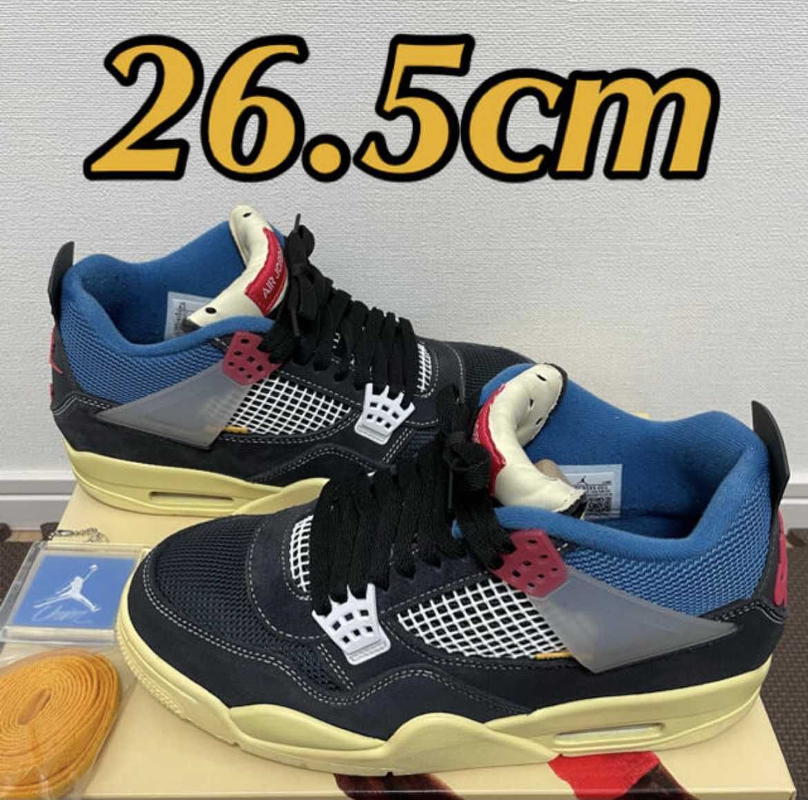 UNION × NIKE AIR JORDAN 4 "OFF NOIR"