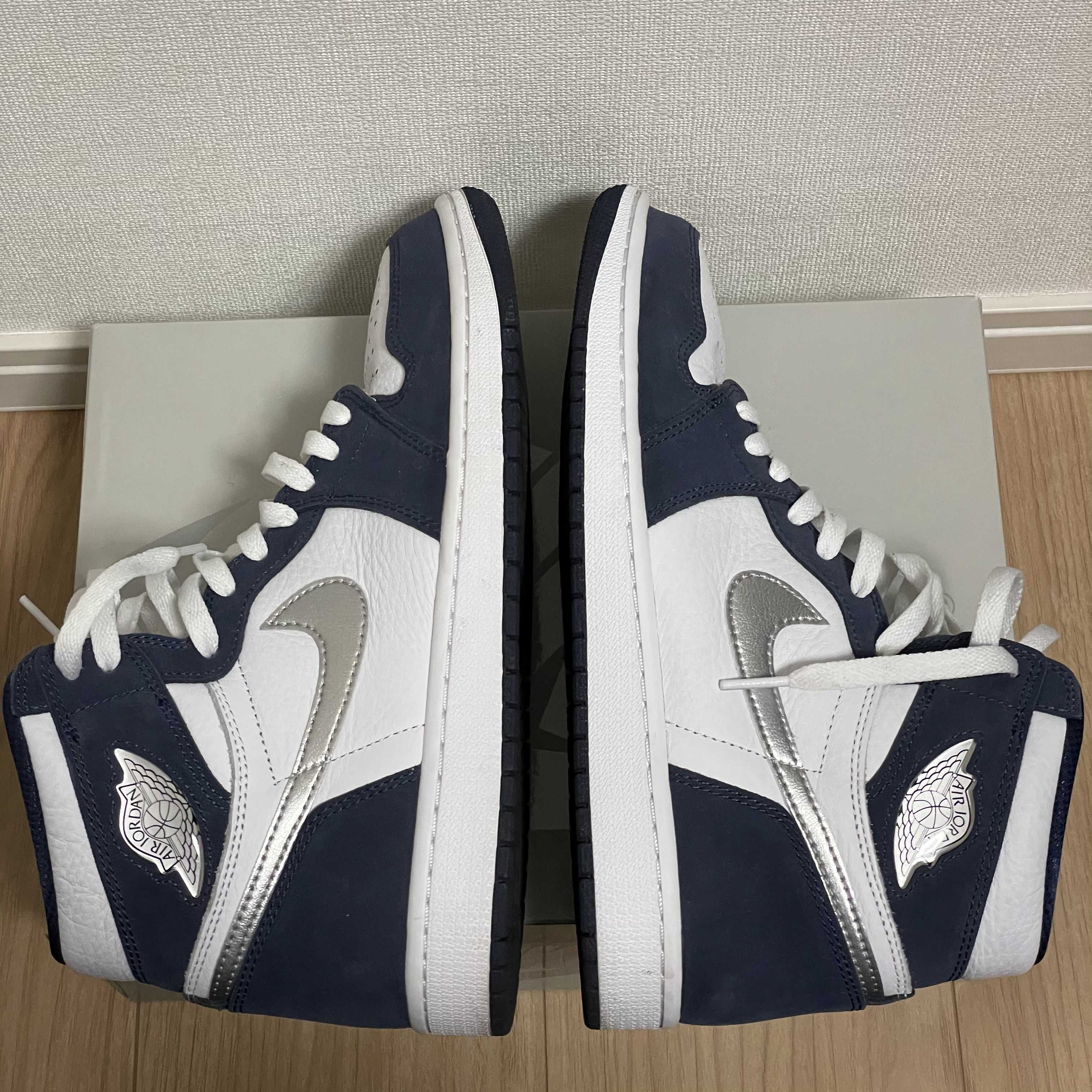 Nike Air Jordan 1 High OG CO.JP "White/Midnight Navy" (2020)(ブリーフケースなし)