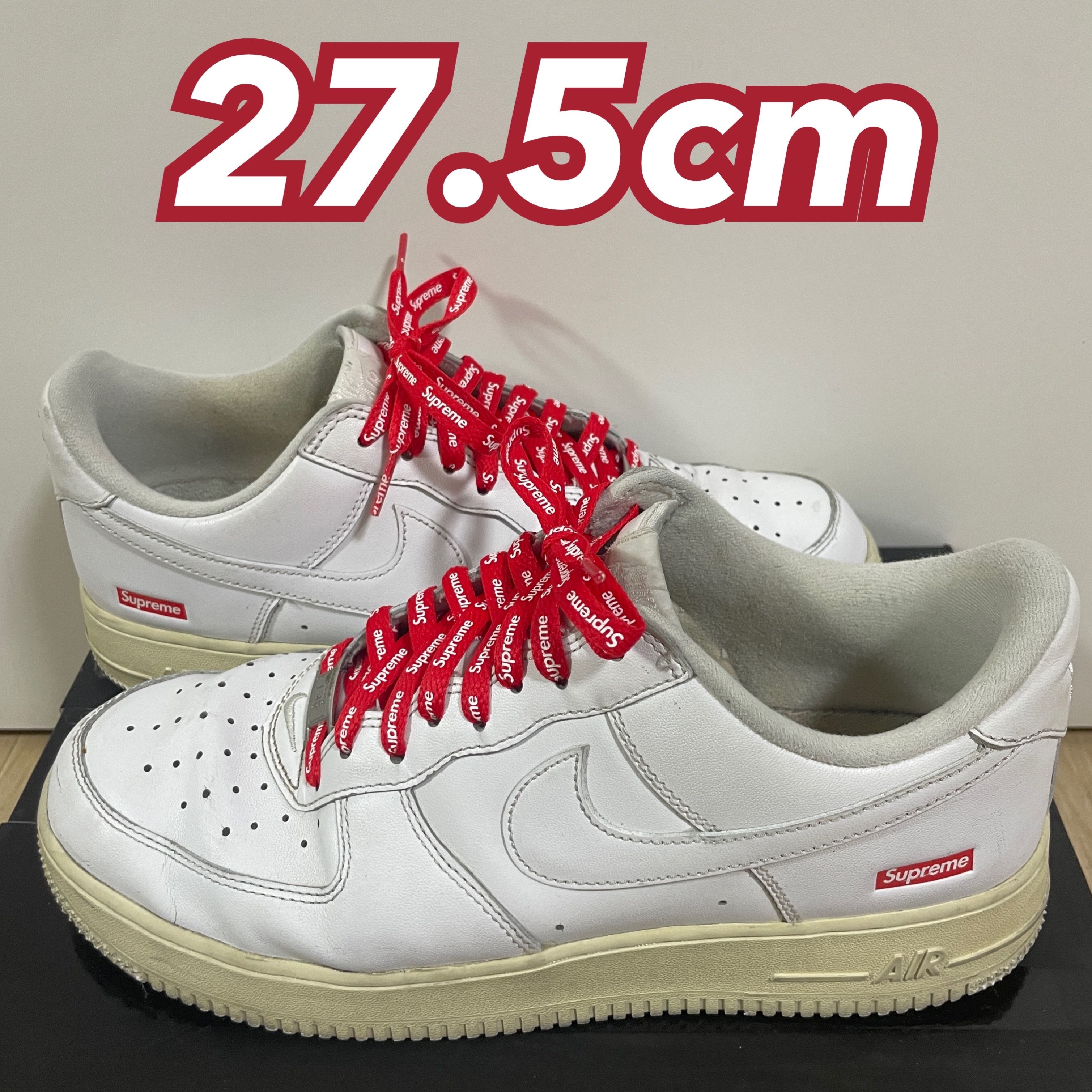 Supreme × Nike Air Force 1 Low "White"