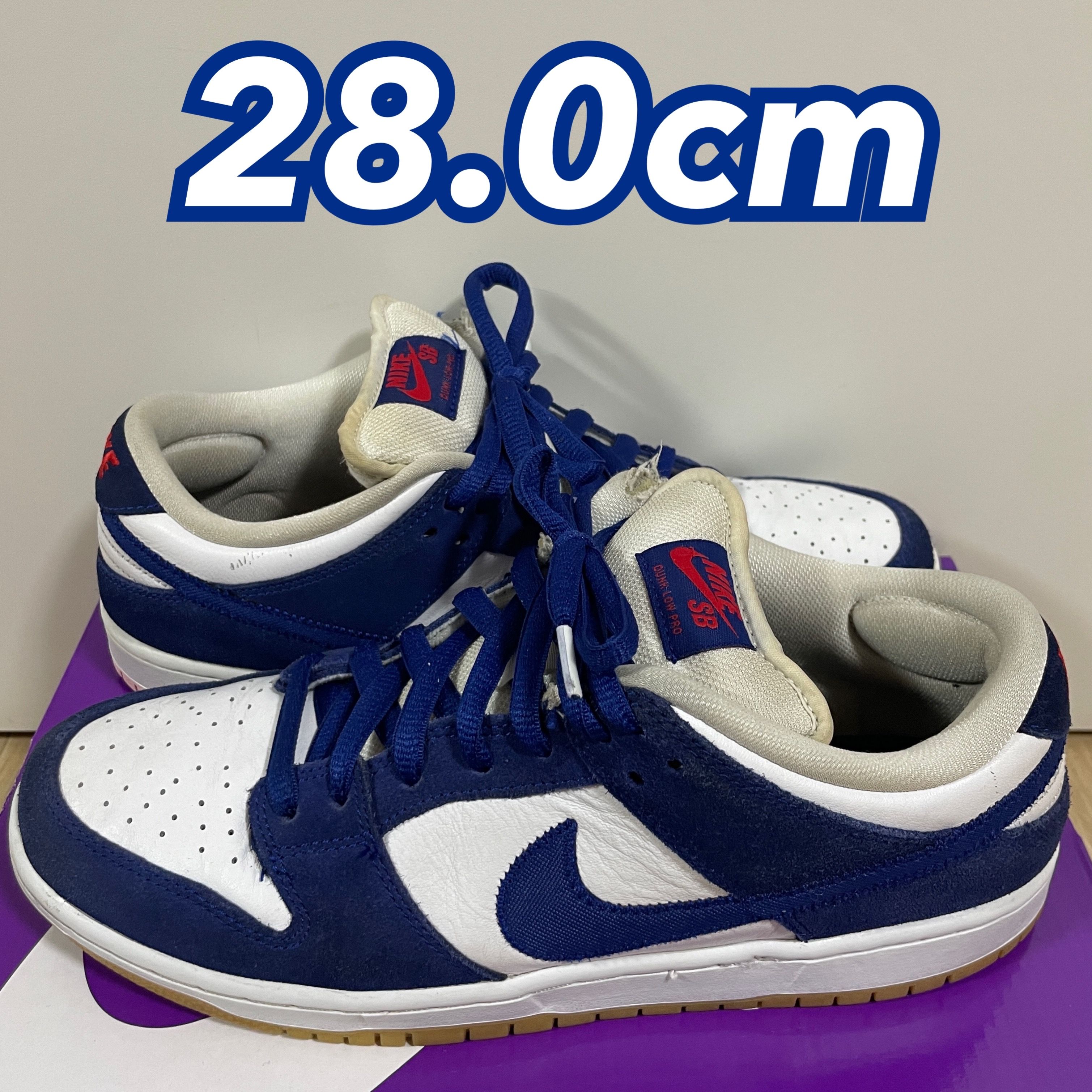 Nike SB Dunk Low "Los Angeles Dodgers/Deep Royal Blue"