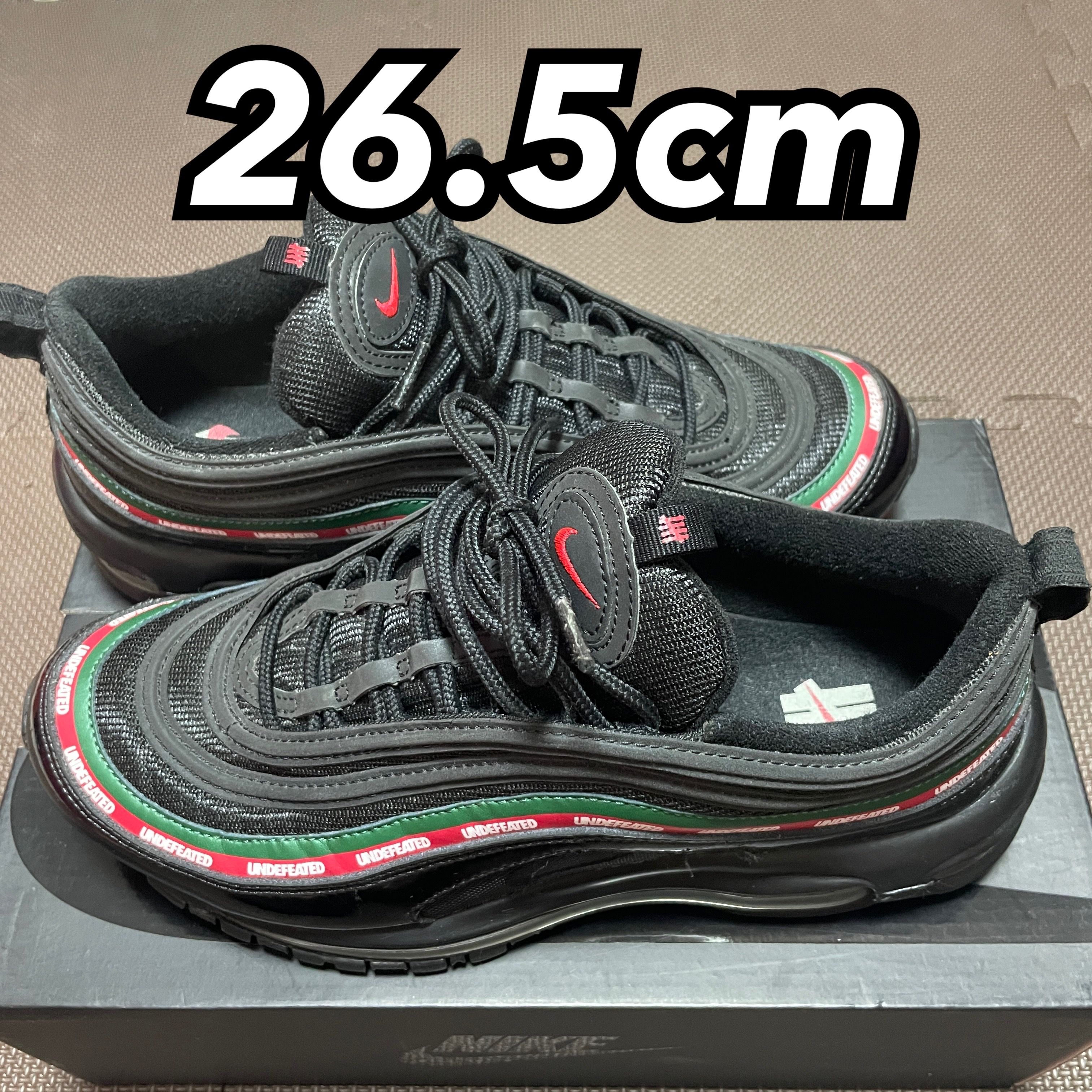 UNDEFEATED × Nike Air Max 97 OG "black"