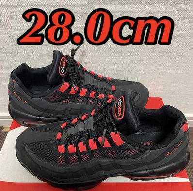 Nike Air Max 95 "Black Laser Crimson"