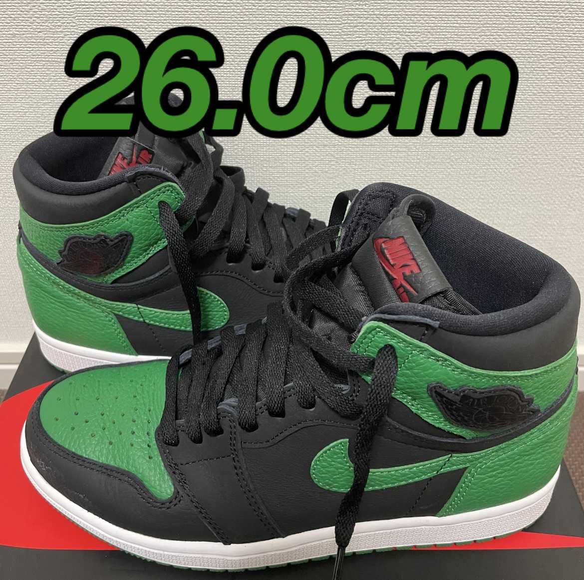 Nike Air Jordan 1 Retro High OG "Black/Pine Green" (2020)