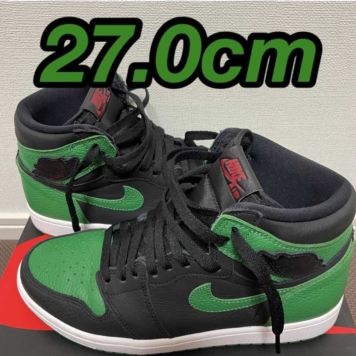 Nike Air Jordan 1 Retro High OG "Black/Pine Green" (2020)