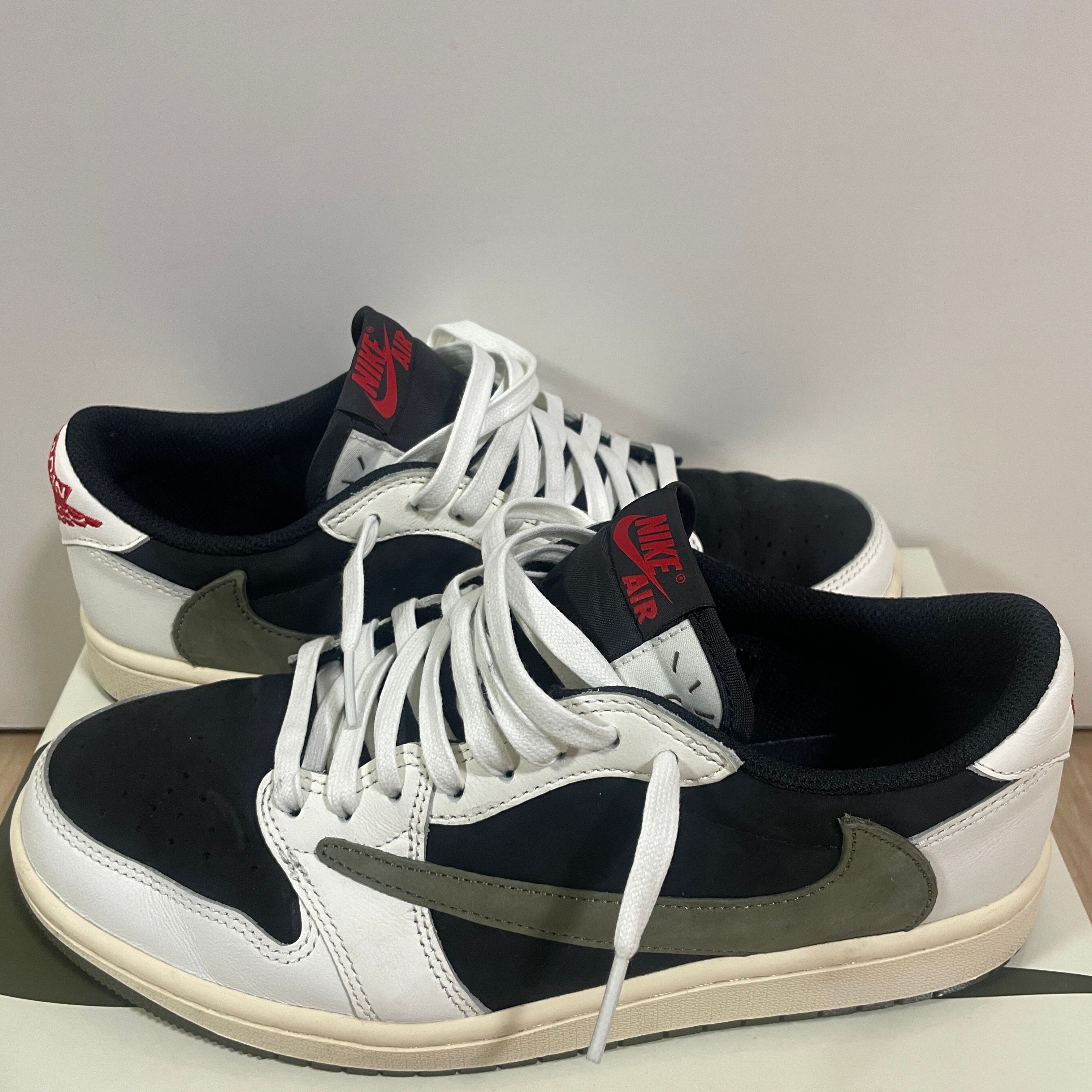 Travis Scott × Nike Women's Air Jordan 1 Low OG "Medium Olive"