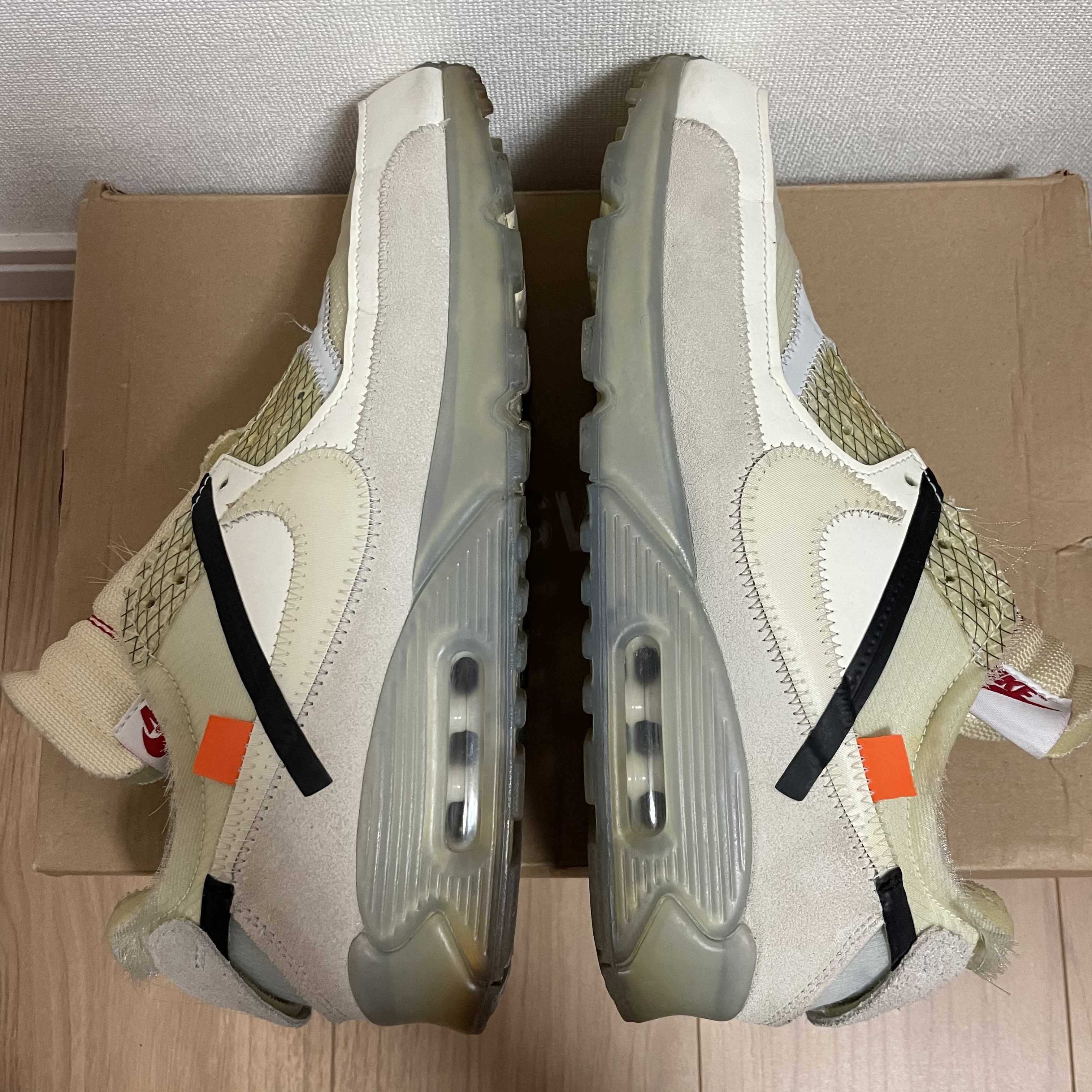 Off-White × Nike Air Max 90 "The 10/Sail"