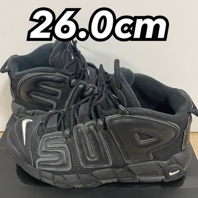 Supreme × Nike Air More Uptempo "Black"