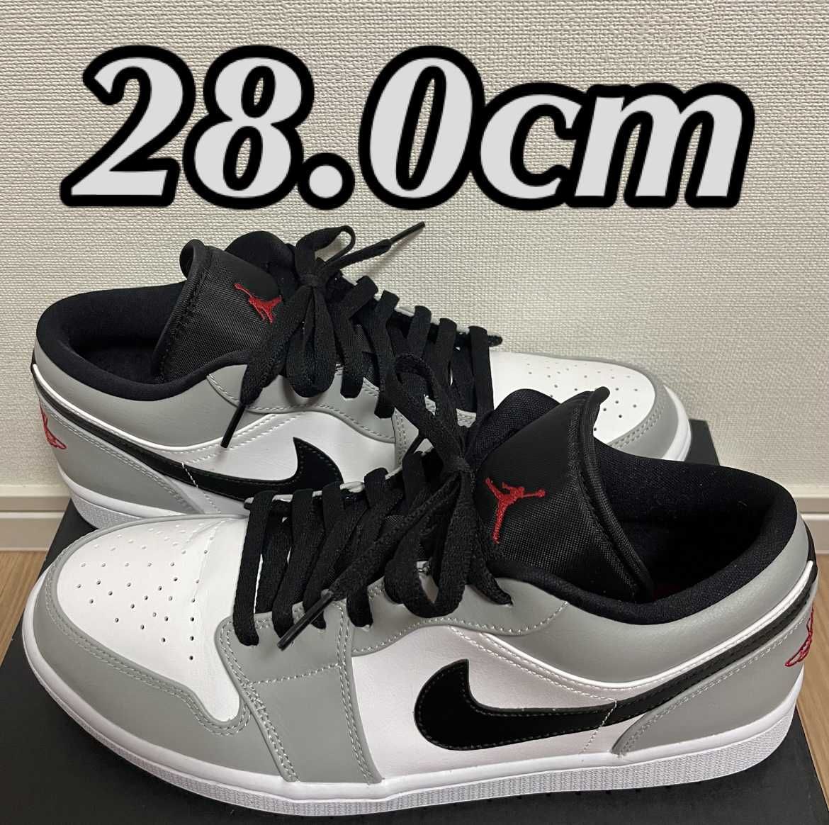 NIKE AIR JORDAN 1 LOW "LIGHT SMOKE GREY"
