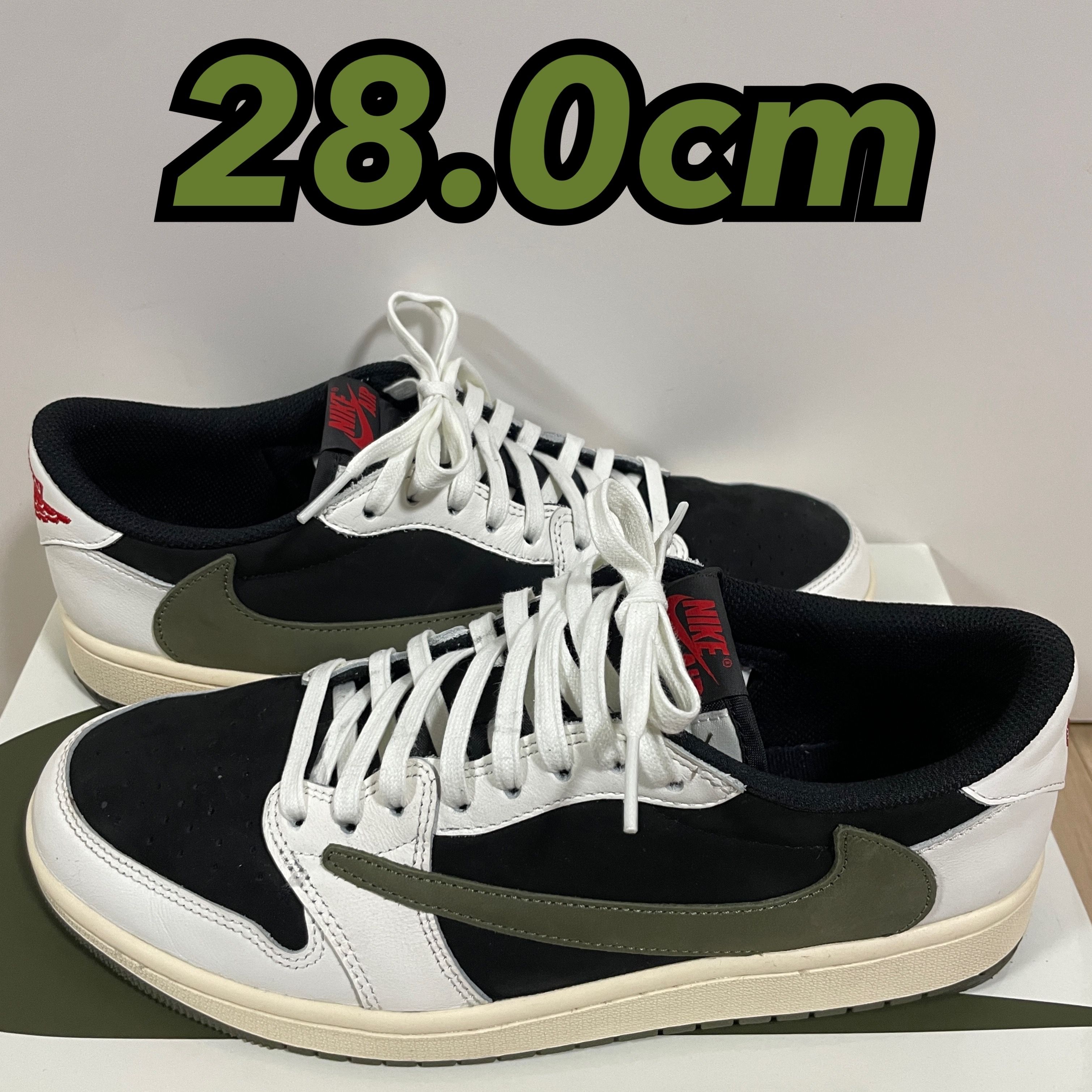 Travis Scott × Nike Women's Air Jordan 1 Low OG "Medium Olive"