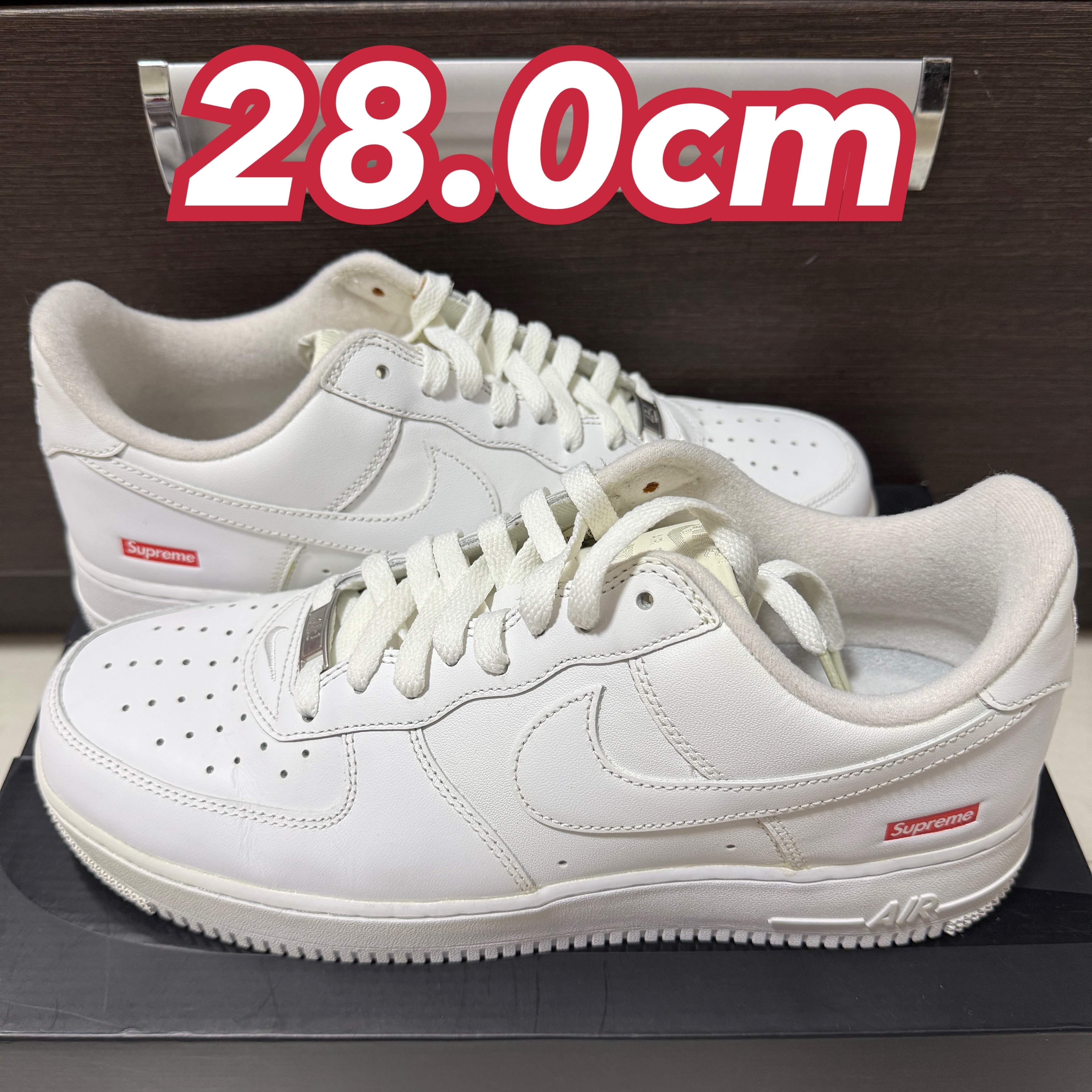 Supreme × Nike Air Force 1 Low "White"