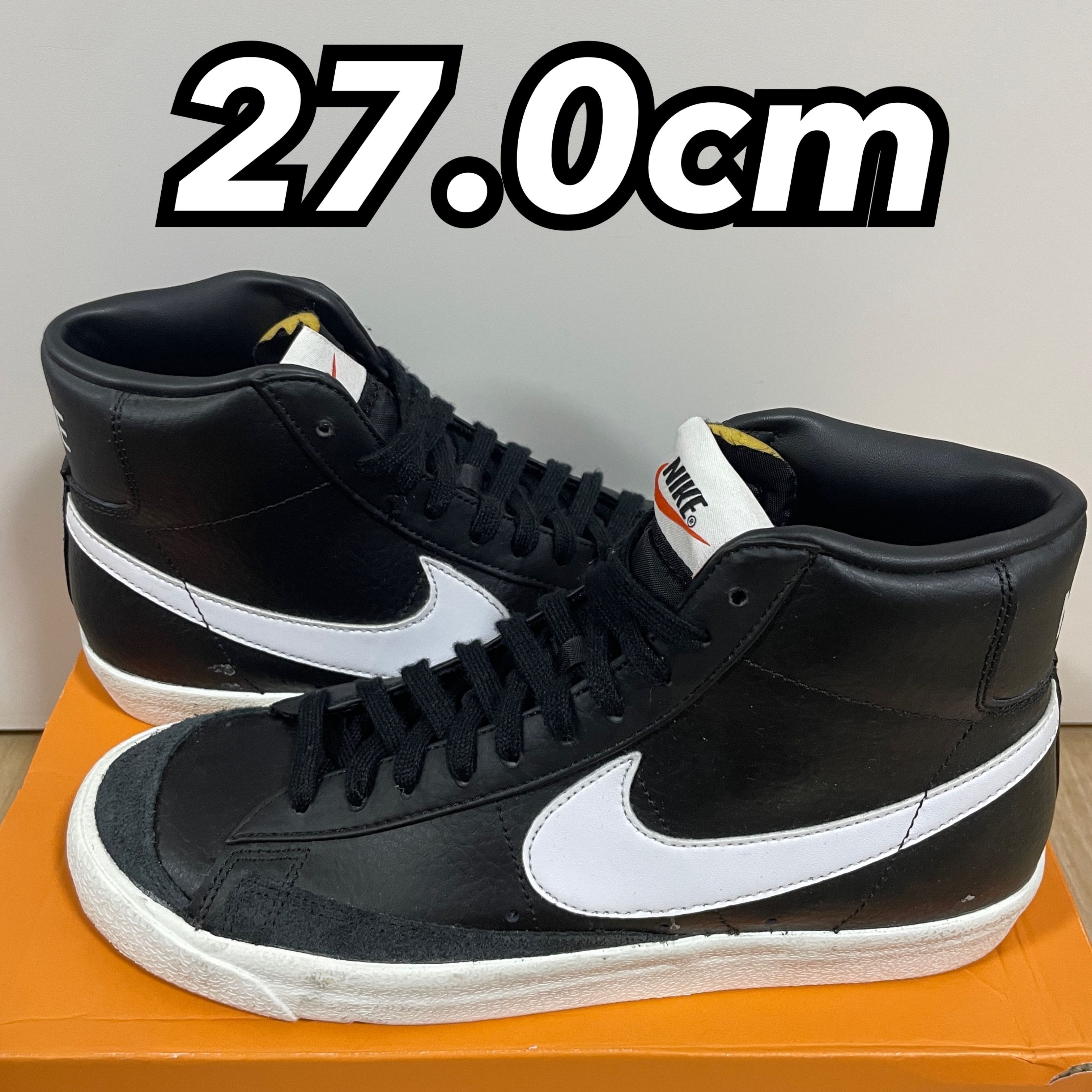 Nike Blazer Mid 77 Vintage "Black/Sail"