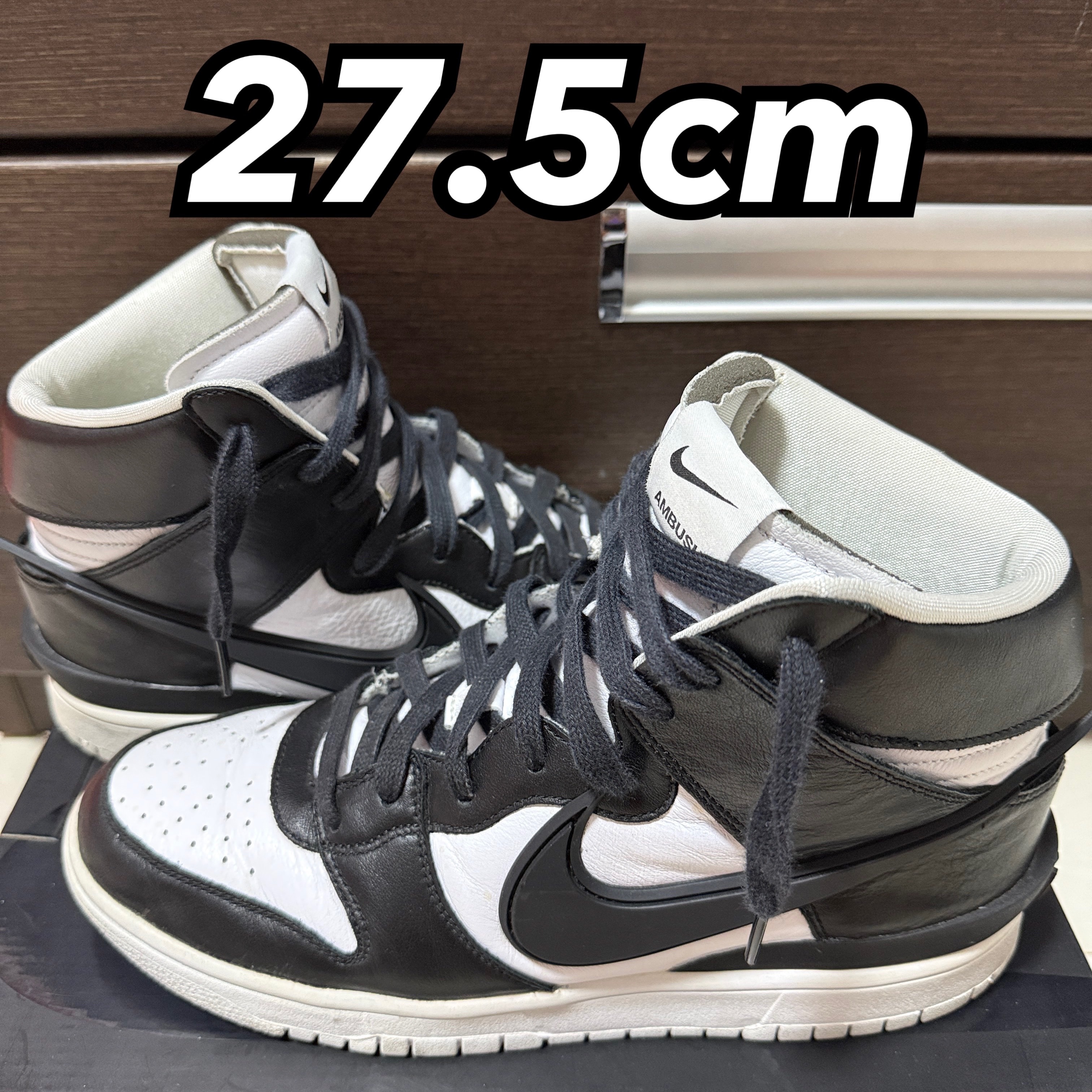 AMBUSH × Nike Dunk High "Black"