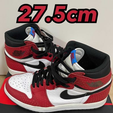 Spiderman × Nike Air Jordan 1 Origin Story "Gym Red/White/Photo Blue/Black"