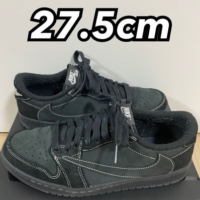 Travis Scott × Nike Air Jordan 1 Low OG SP "Black Phantom"