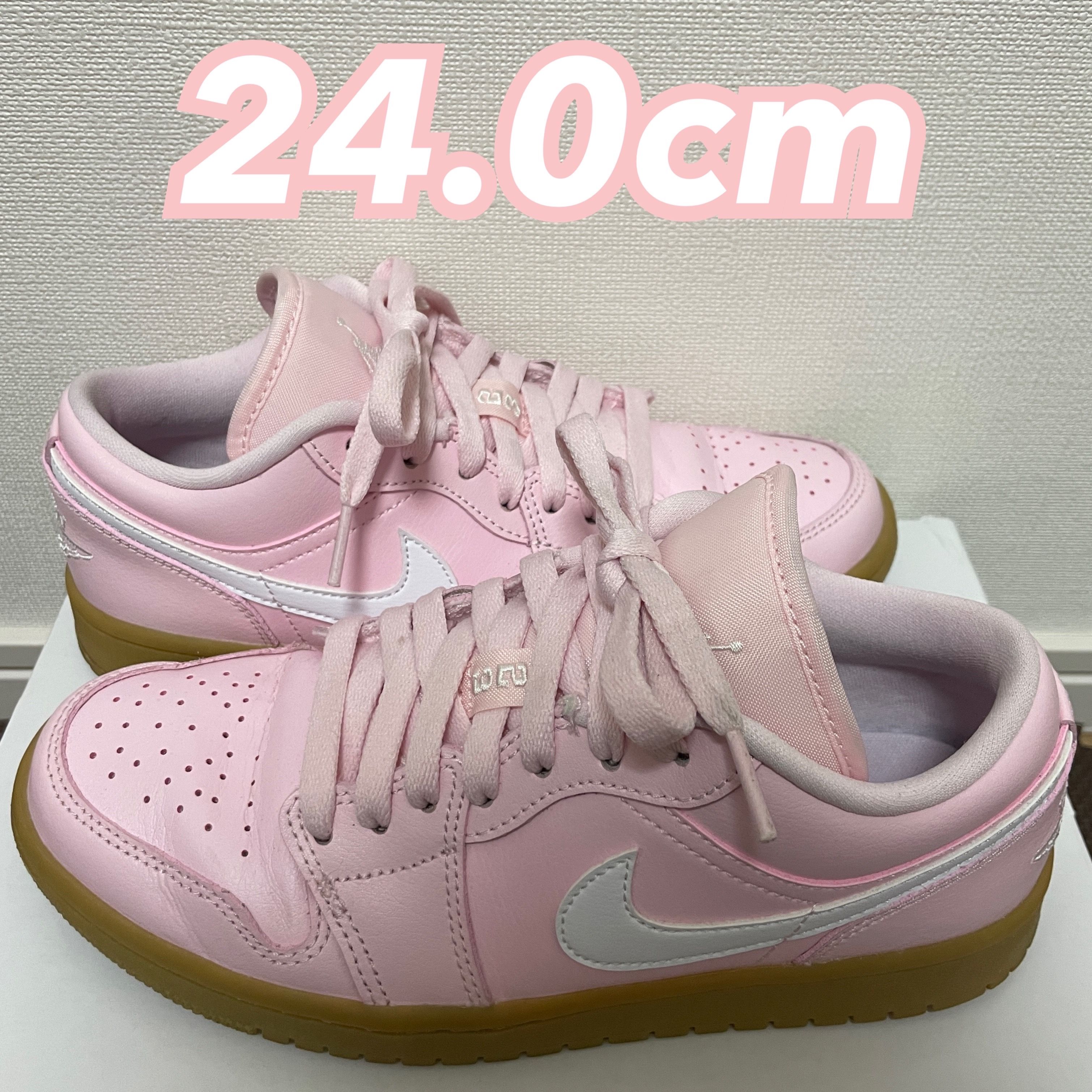 NIKE Women's AIR JORDAN 1 LOW "ARCTIC PINK/GUM LIGHT BROWN"