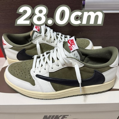 Travis Scott × Nike Air Jordan 1 Low OG SP "Reverse Olive"