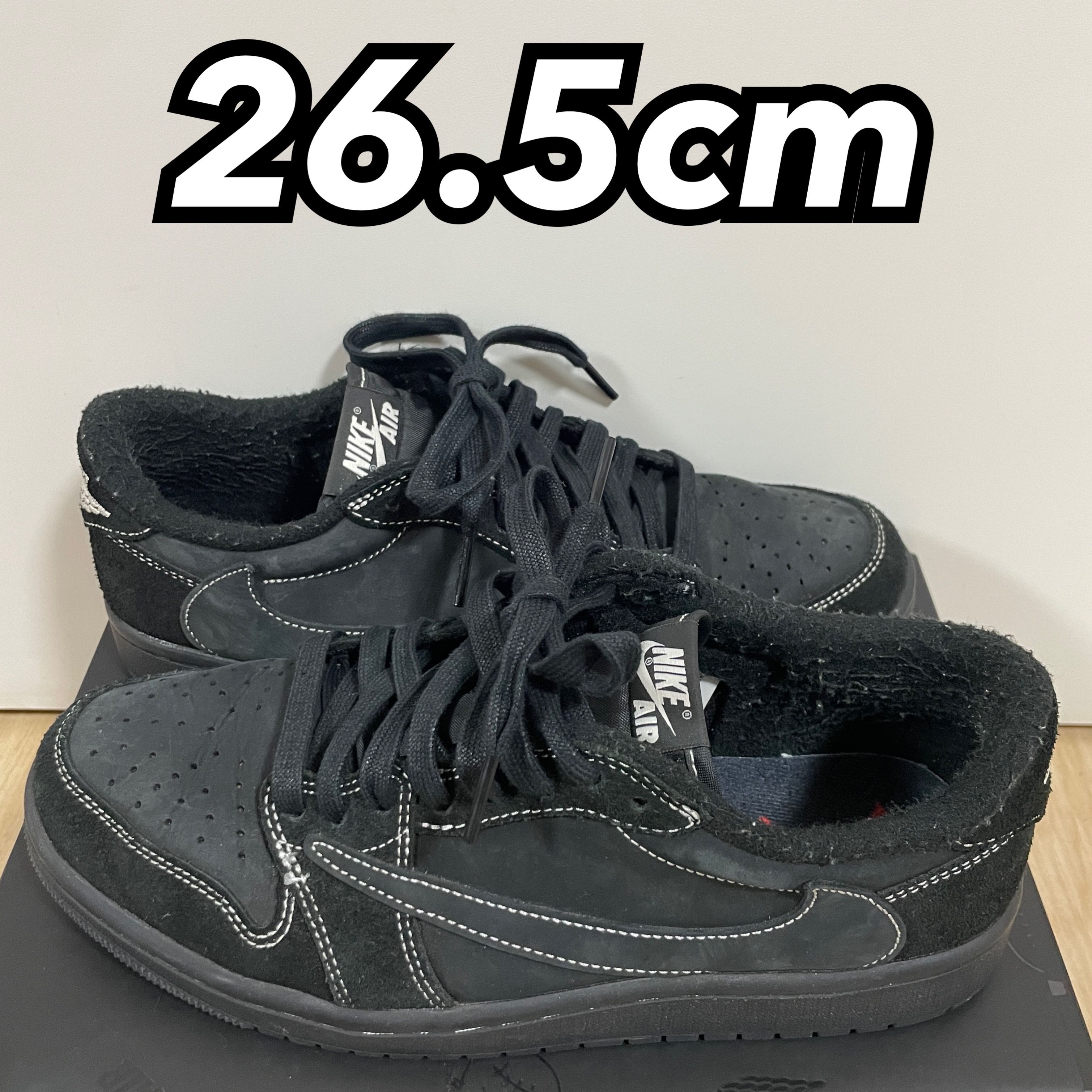 Travis Scott × Nike Air Jordan 1 Low OG SP "Black Phantom"