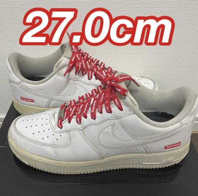 Supreme × Nike Air Force 1 Low "White"