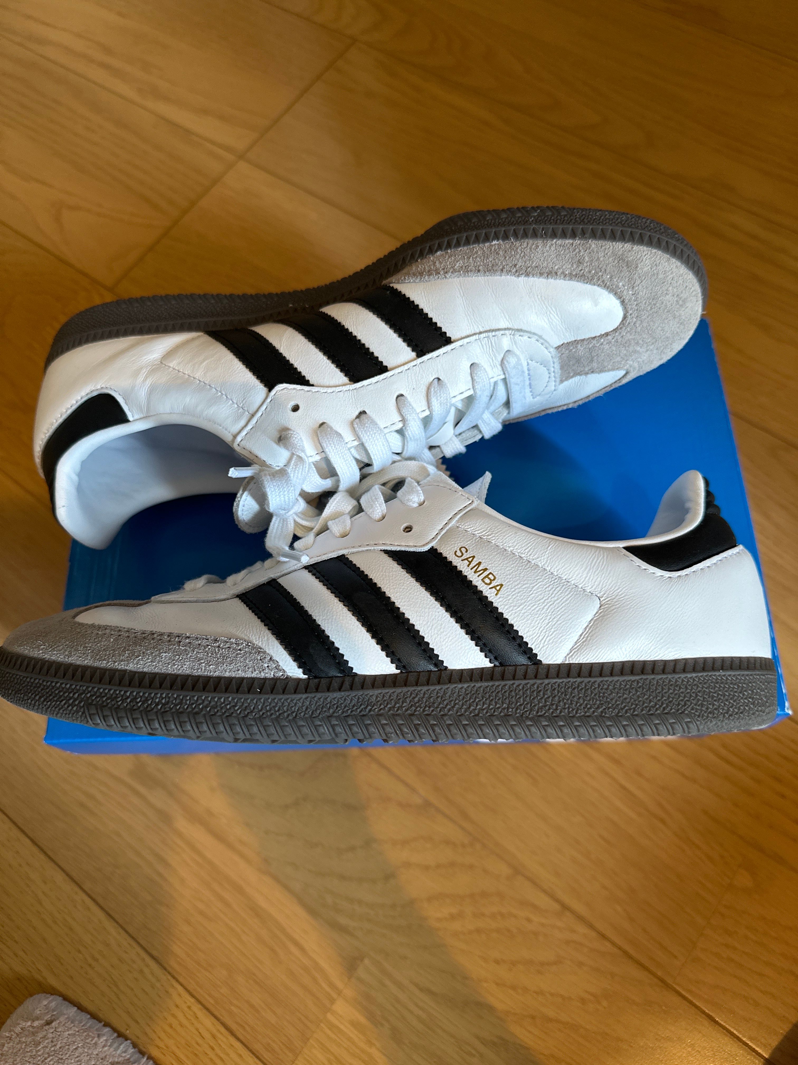 adidas Samba OG "Cloud White/Core Black/Clear Granite"