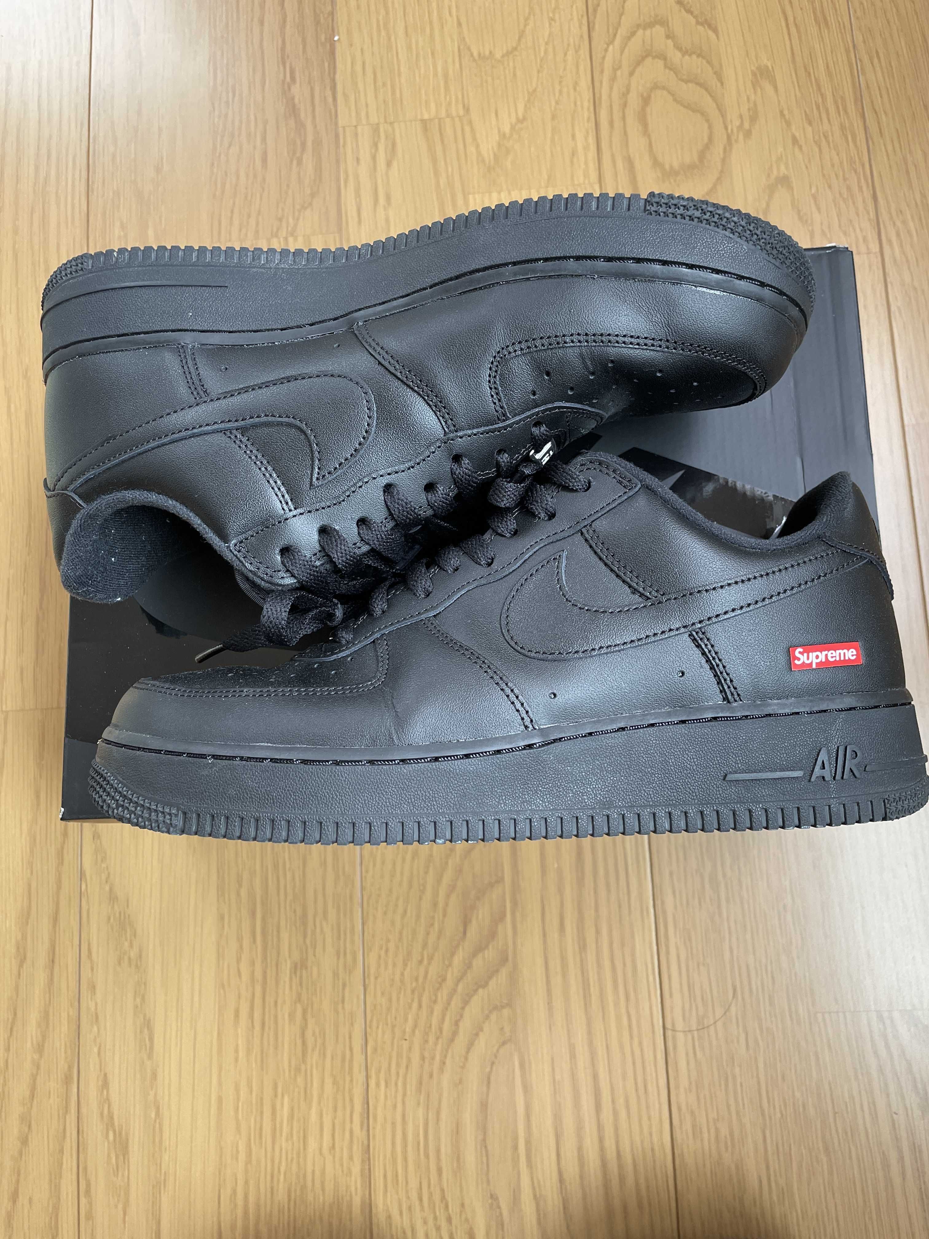 Supreme × Nike Air Force 1 Low "Black"