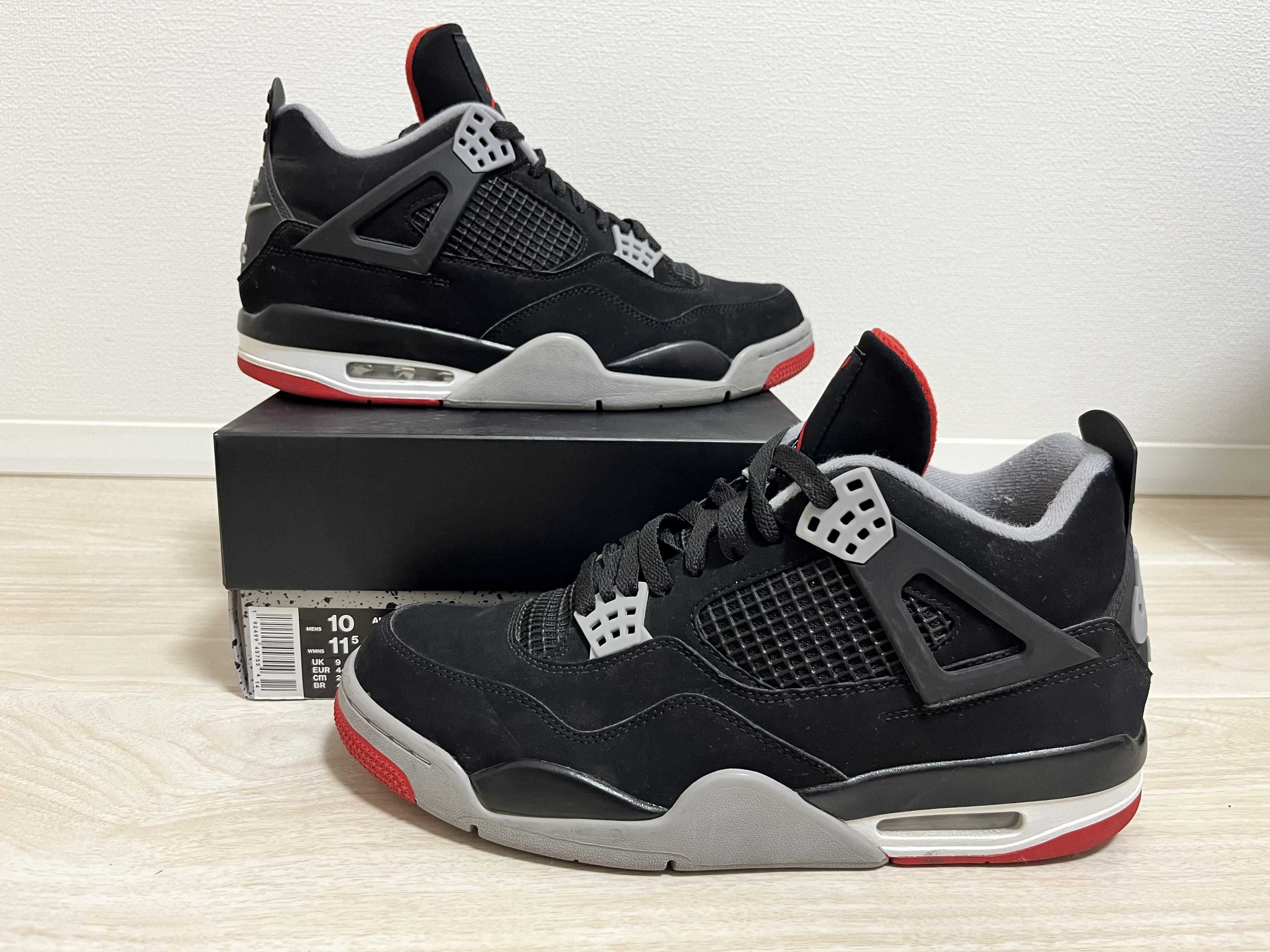 Nike Air Jordan 4 Retro "Bred" (2019)