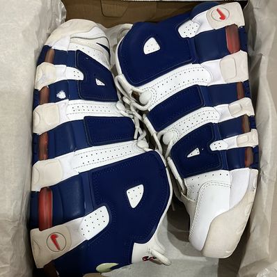 NIKE AIR MORE UPTEMPO 96 "WHITE/DEEP ROYAL BLUE"