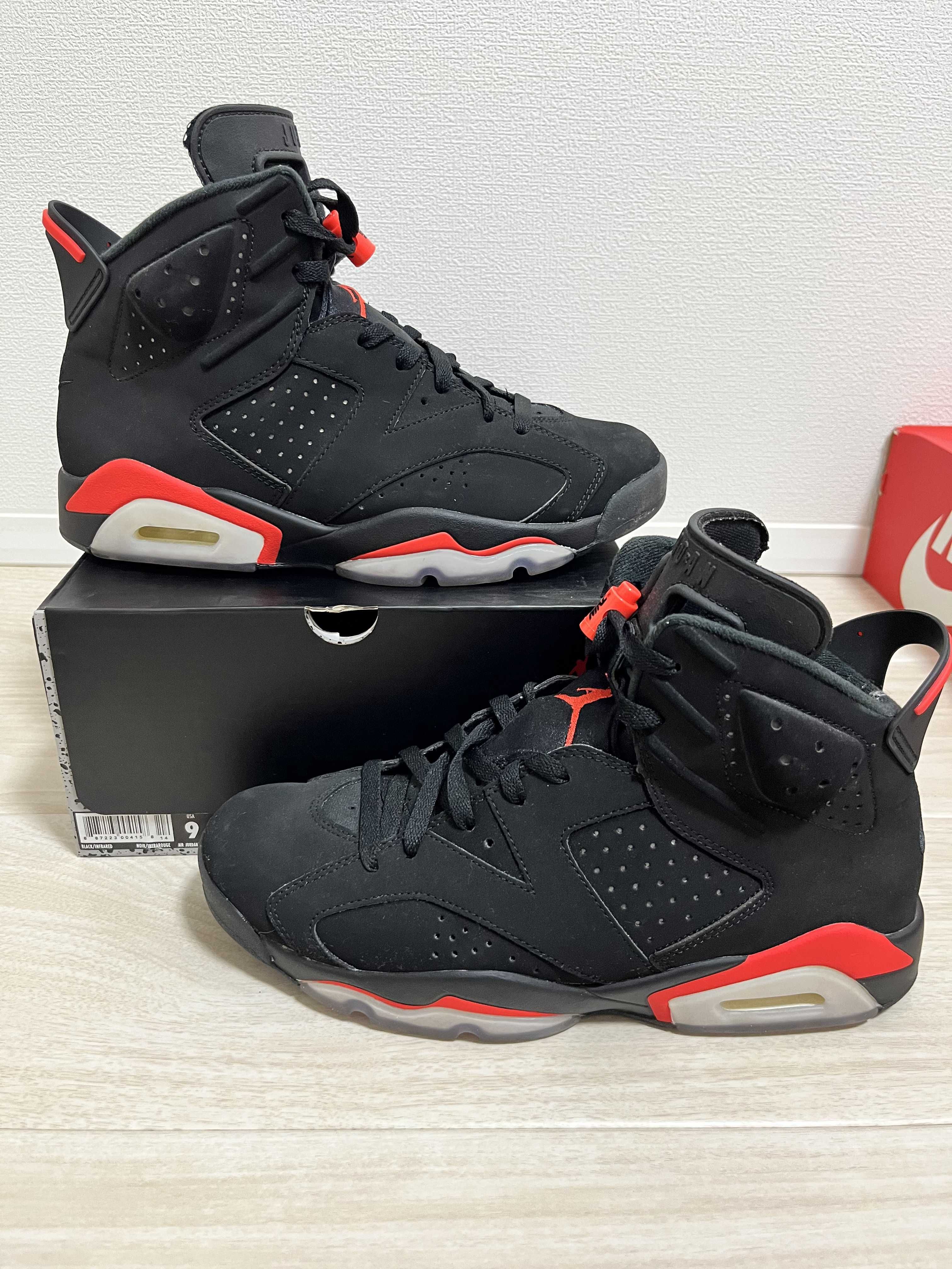 Nike Air Jordan 6 Retro OG "Black/Infrared"