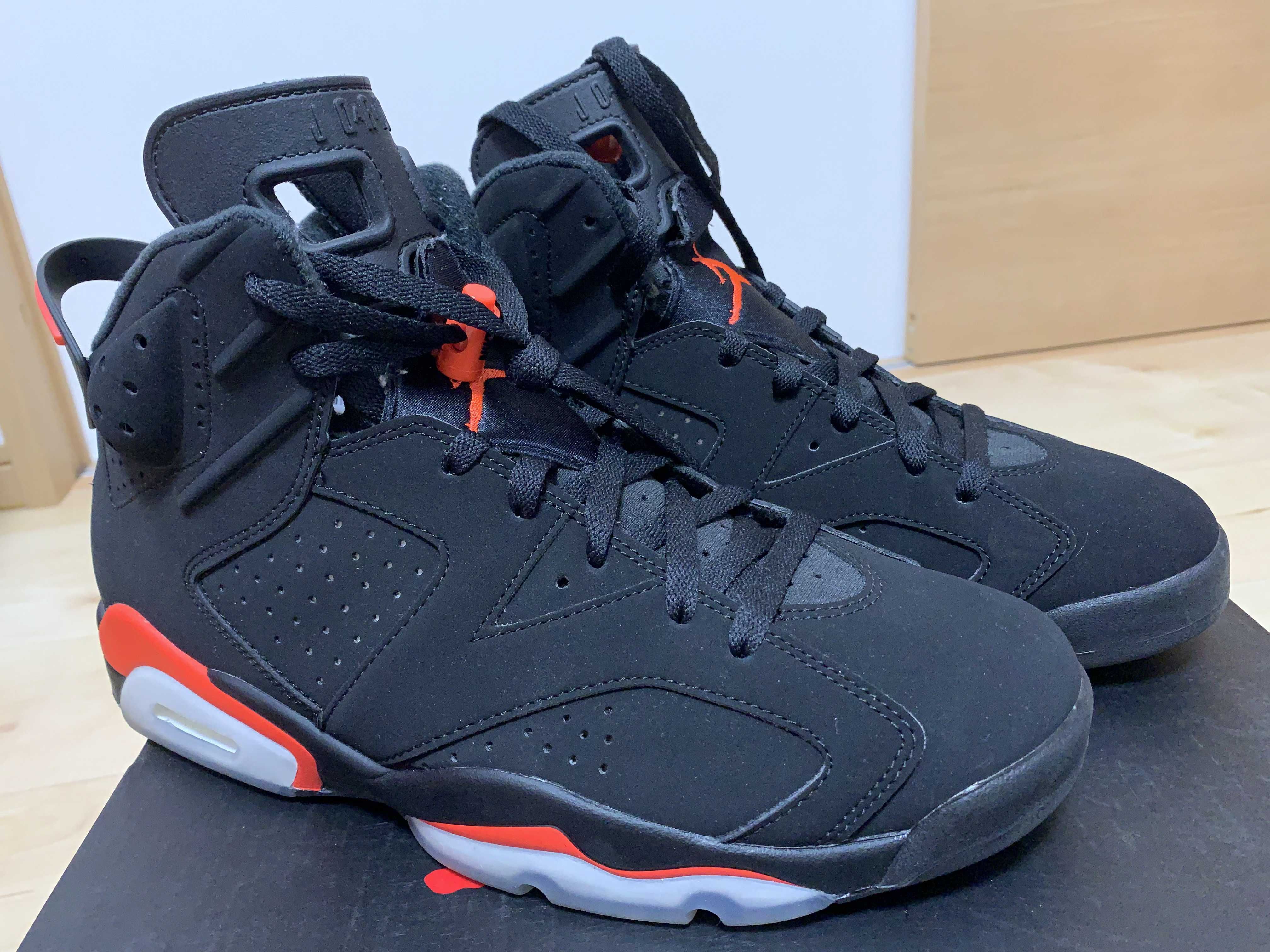 Nike Air Jordan 6 Retro OG "Black/Infrared"
