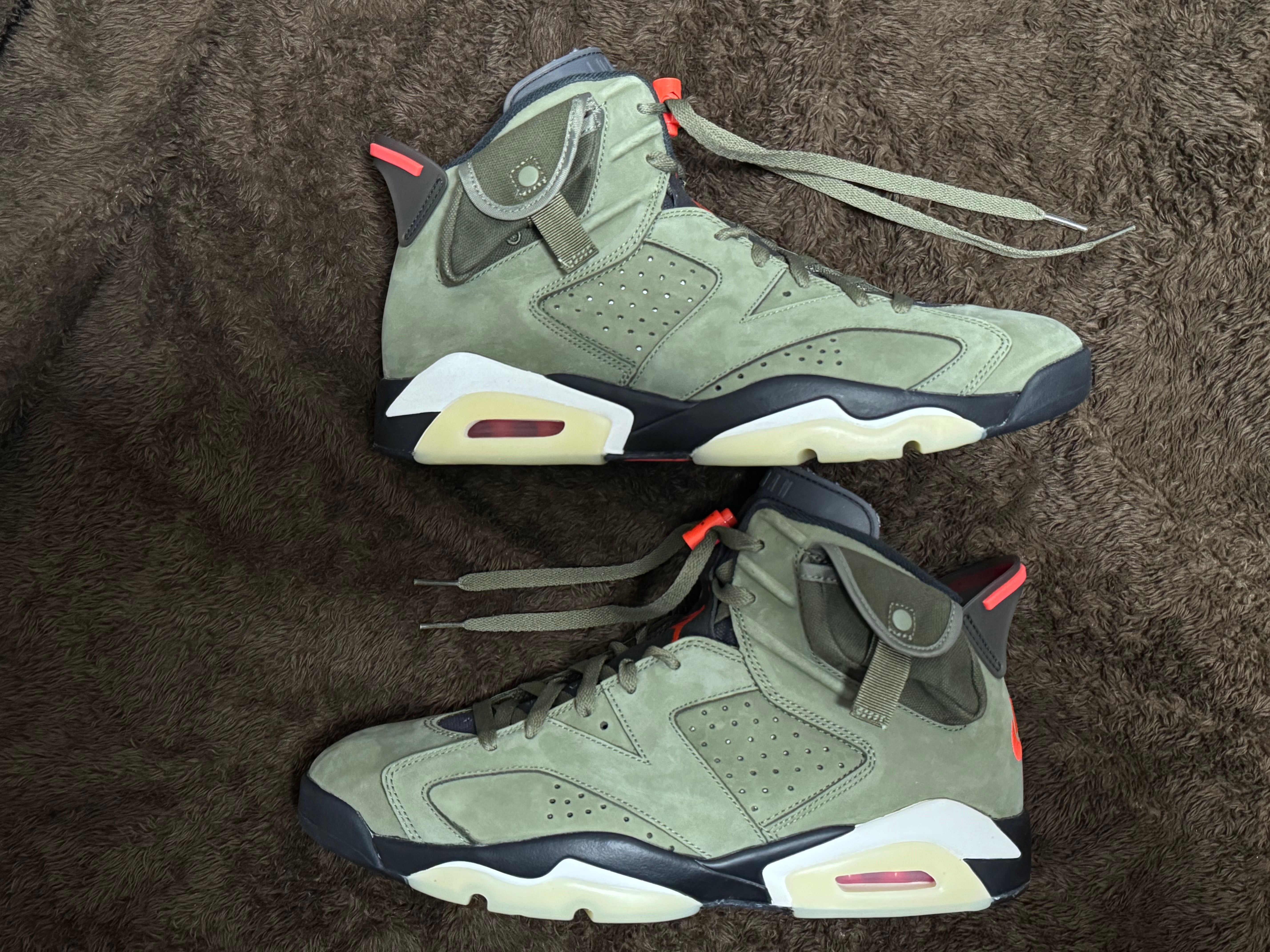Travis Scott × Nike Air Jordan 6 Retro "Medium Olive"