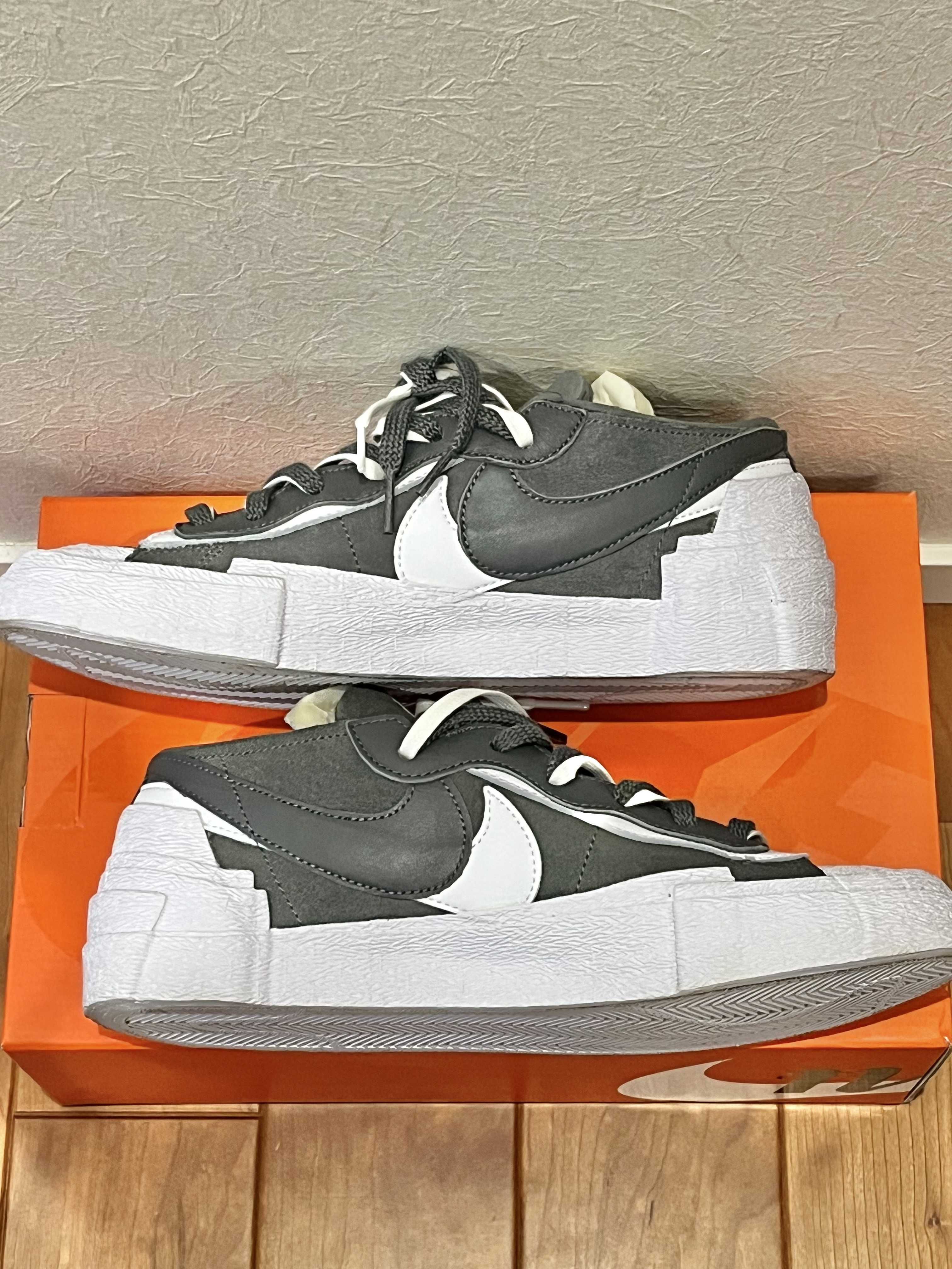 Sacai × Nike Blazer Low "Iron Grey"