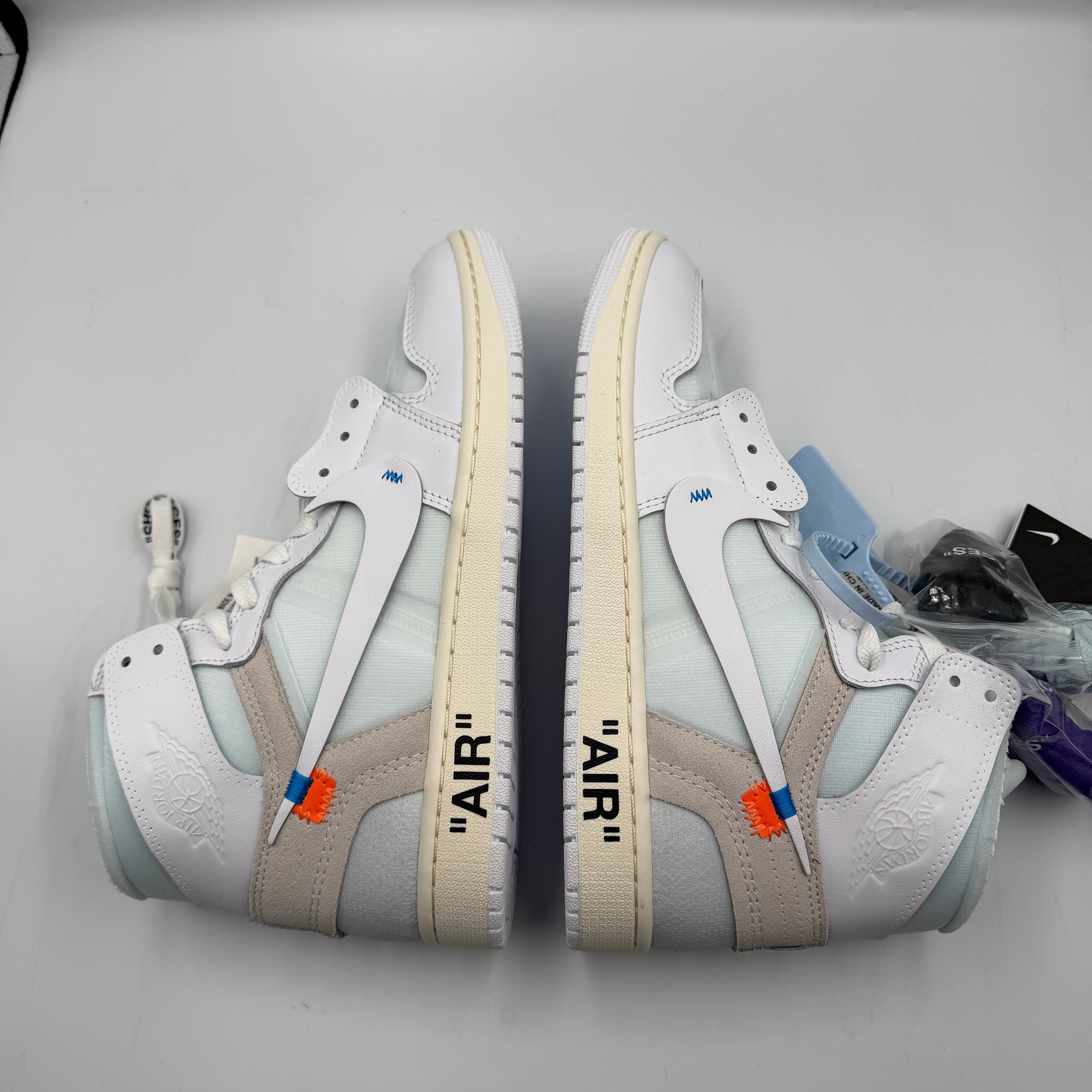Virgil Abloh Archive (V.A.A.) × Nike Air Jordan 1 Retro High OG "Alaska"