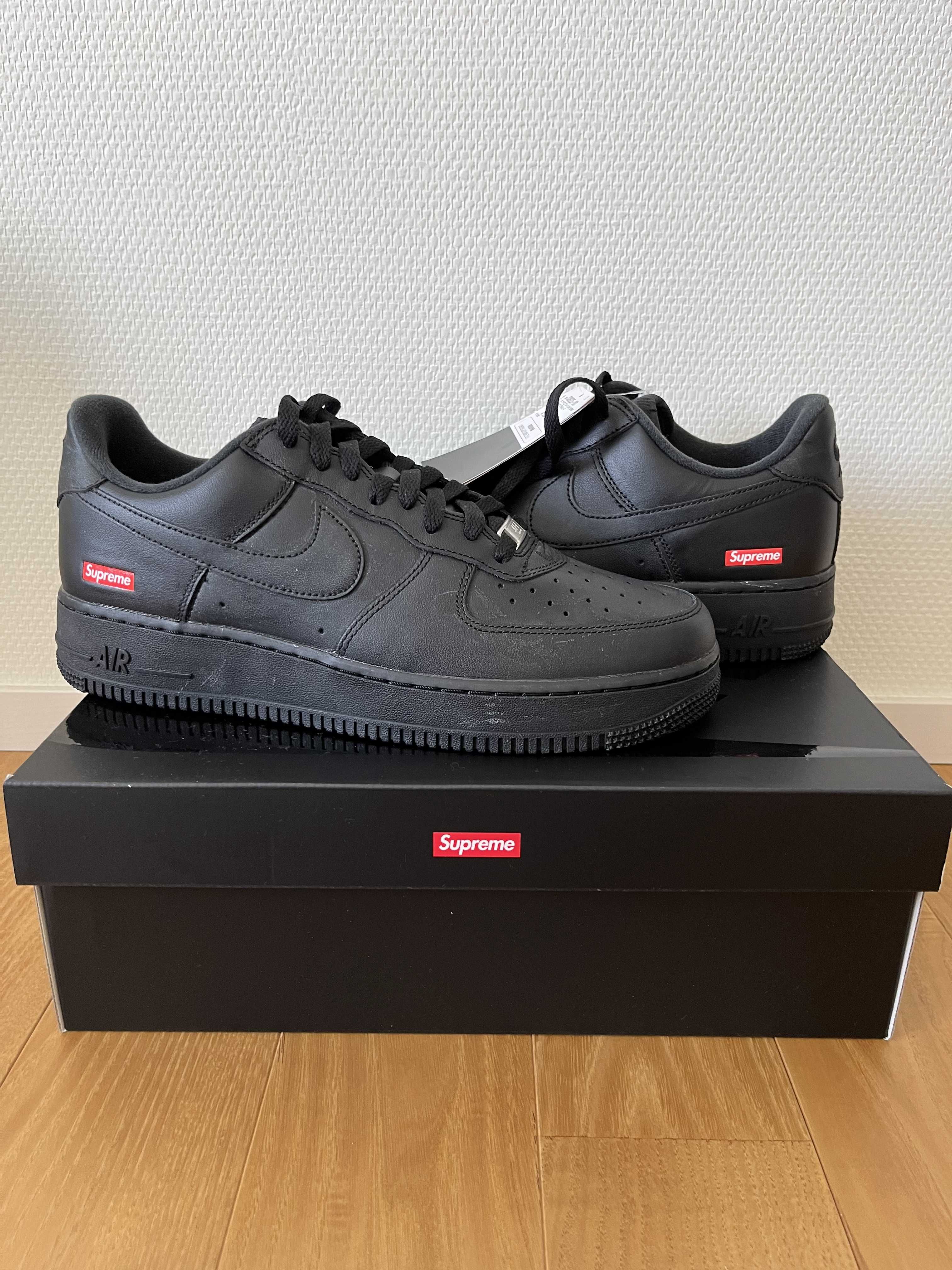 Supreme × Nike Air Force 1 Low "Black"