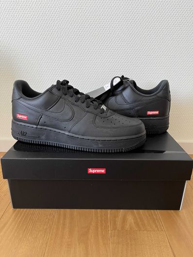 Supreme × Nike Air Force 1 Low "Black"