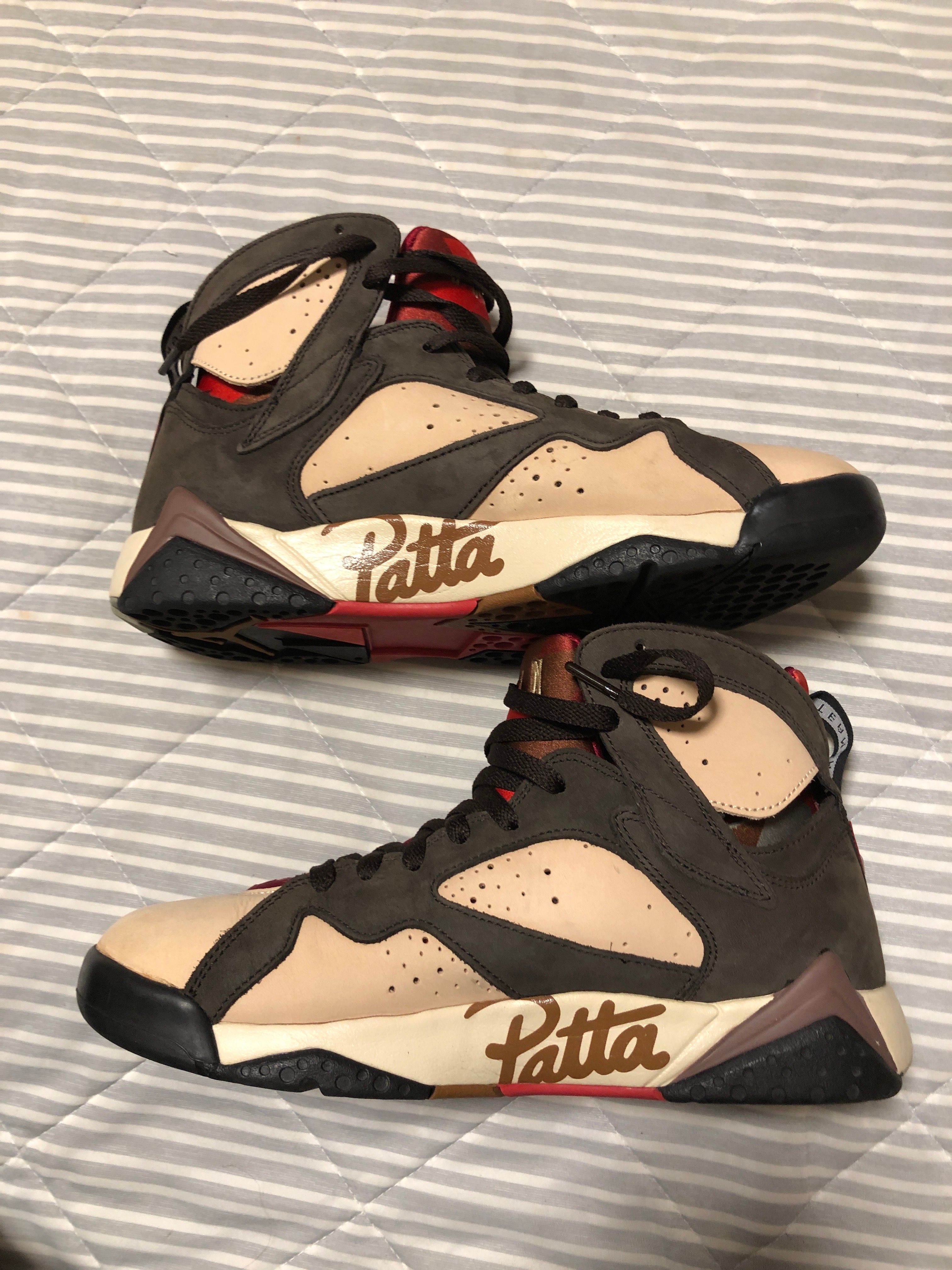 Patta × Nike Air Jordan 7 OG "Brown"