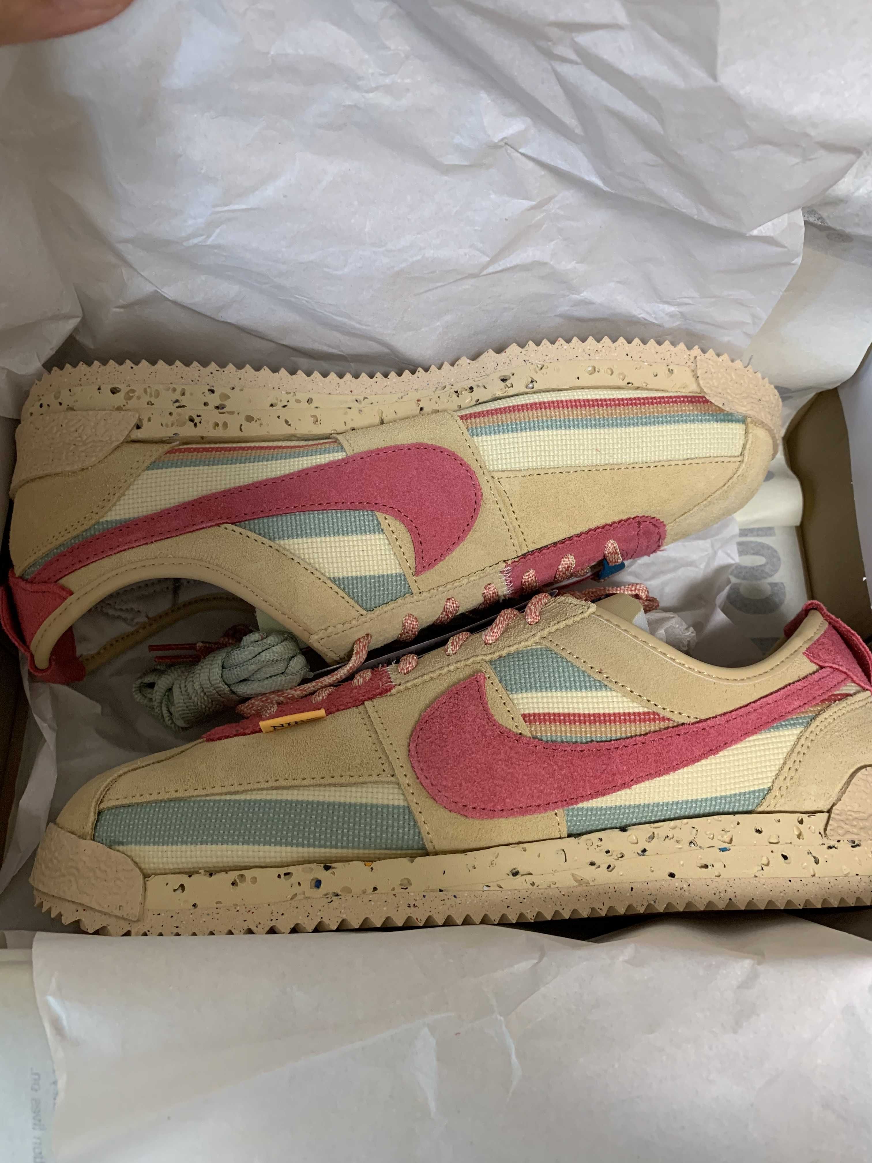 UNION × Nike Cortez "Red/Beige"