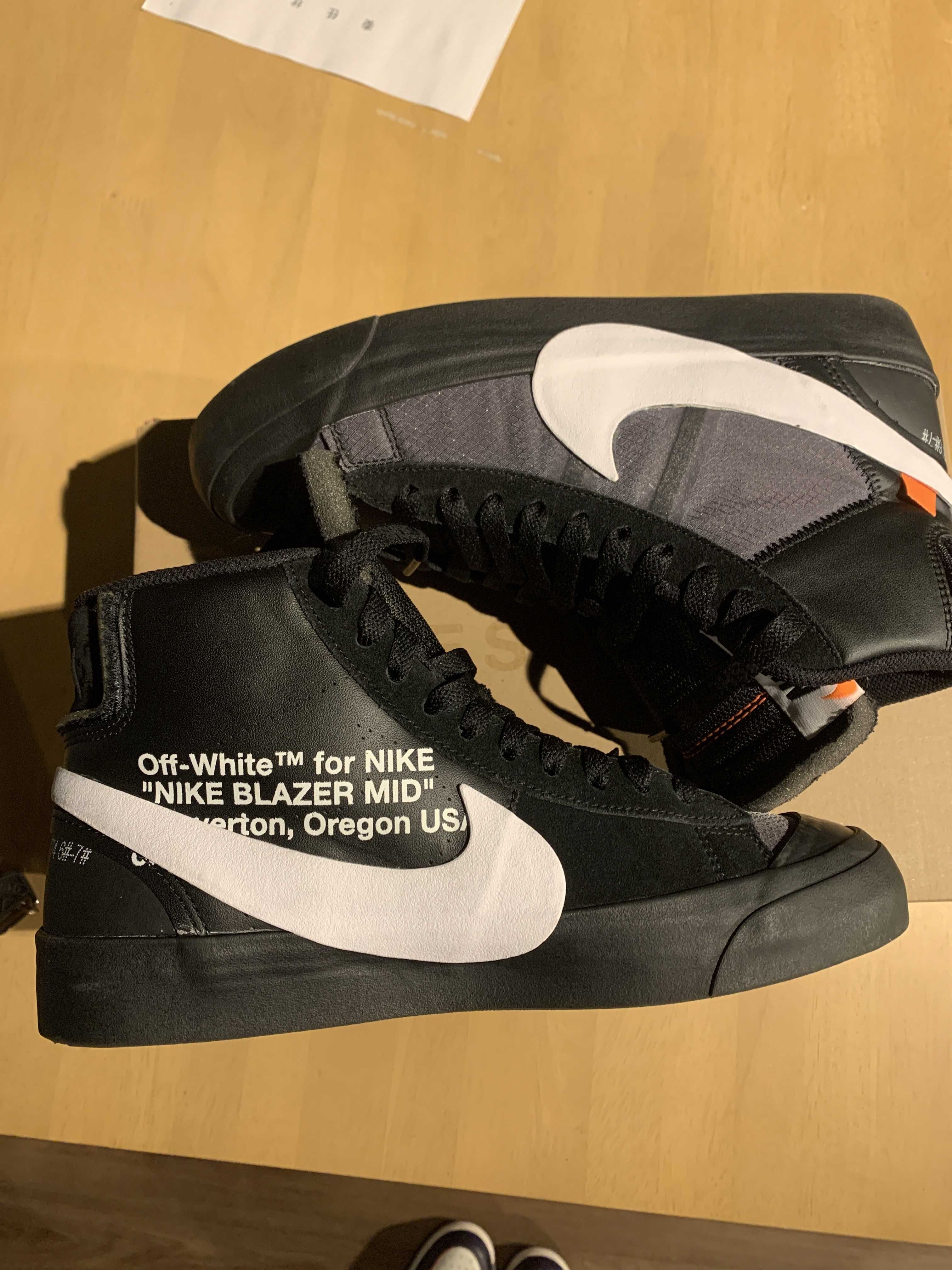 Off-White × Nike Blazer Studio Mid "Grim Reaper"