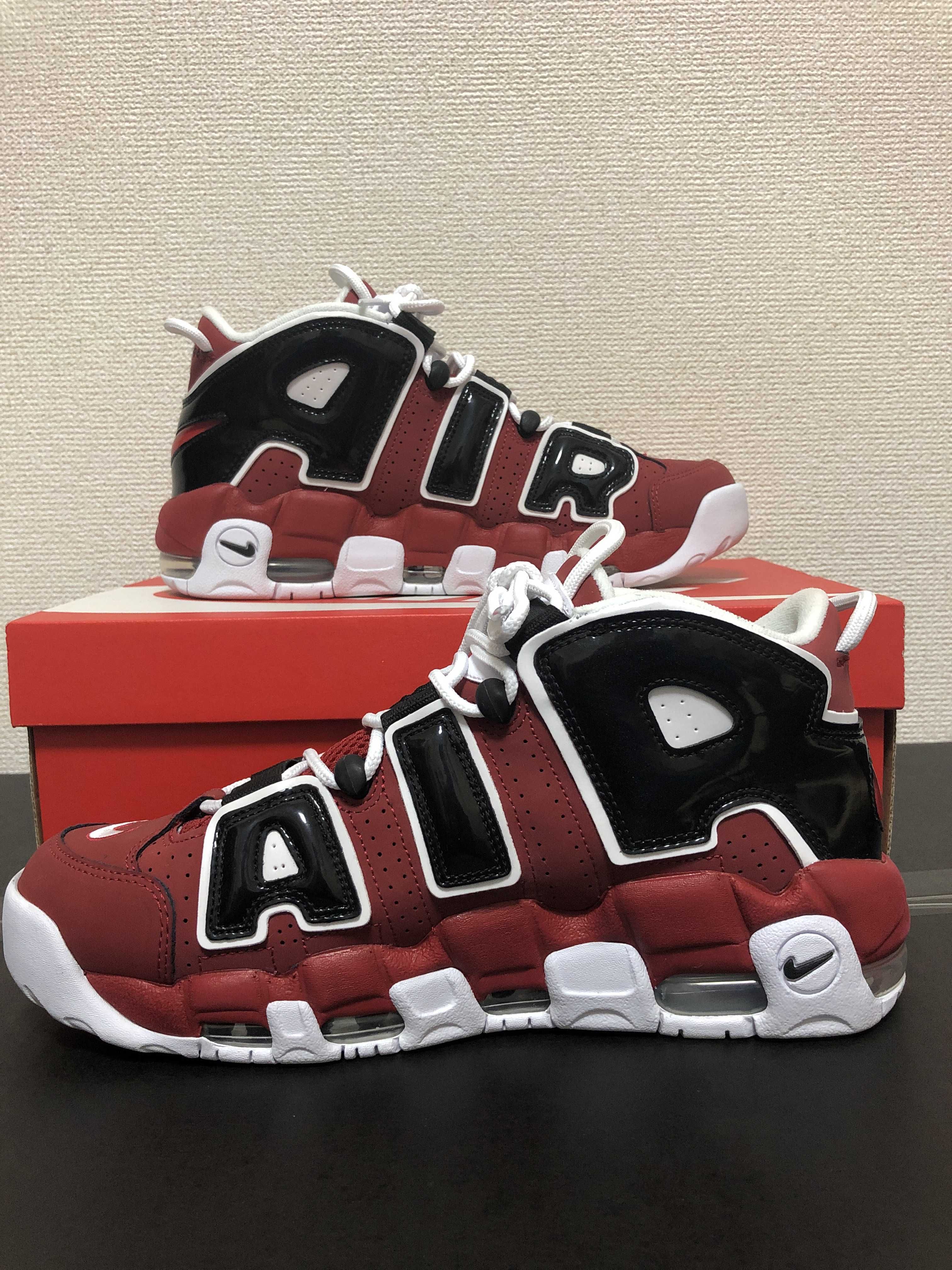 Nike Air More Uptempo ’96 "Black and Varsity Red" (2021) 
