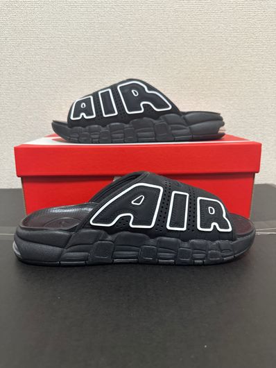 Nike Air More Uptempo Slide "Black" (DV2132-001/DV2137-001)