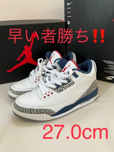 Nike Air Jordan 3 Retro "True Blue" (2016)